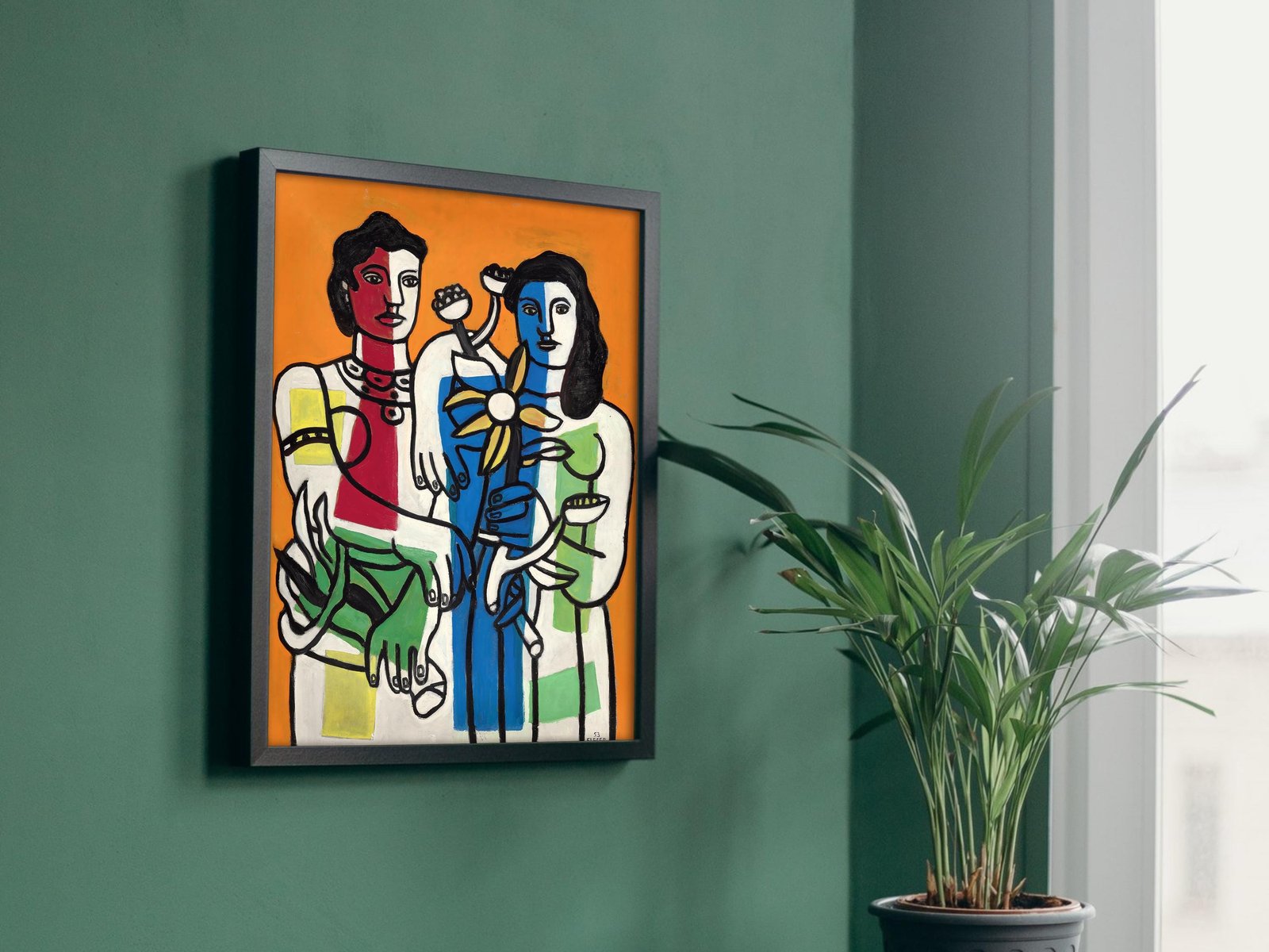 L'Anniversaire by Fernand Léger, 1923, Cubism and Abstract Art, fine art print