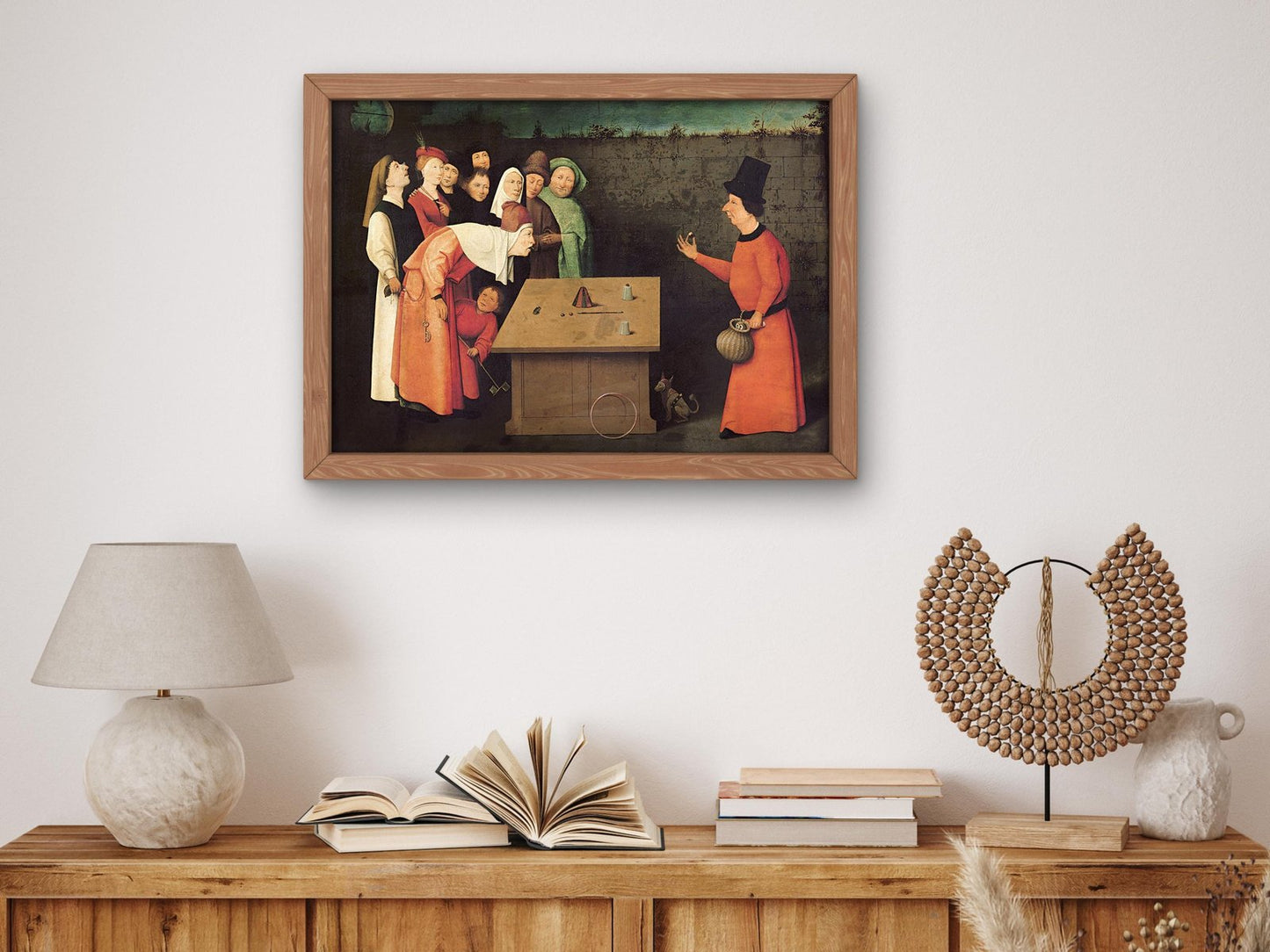 L'Escamoteur by Jérôme Bosch, 1475, Medieval and Byzantine Art, fine art print