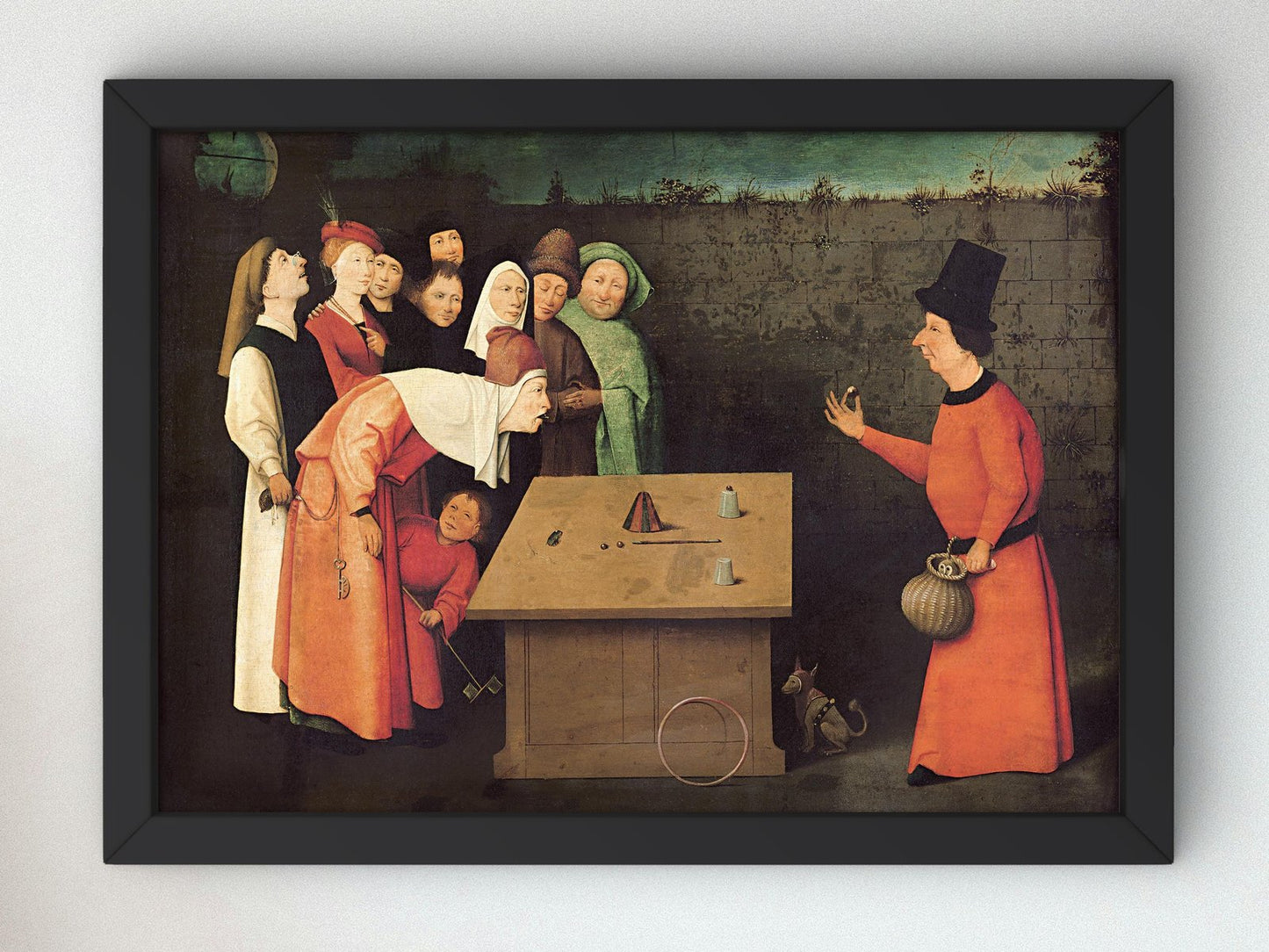 L'Escamoteur by Jérôme Bosch, 1475, Medieval and Byzantine Art, fine art print