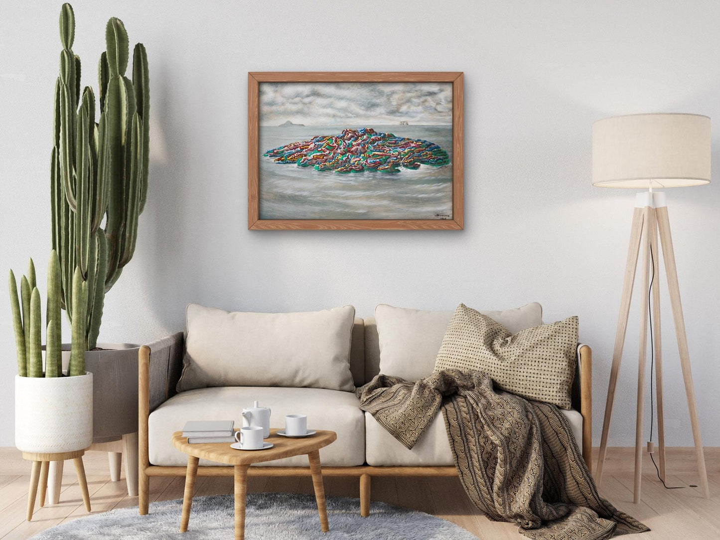 L'Isola Preziosa by Alberto Savinio, 1949, Surrealism and Modern Art, fine art print