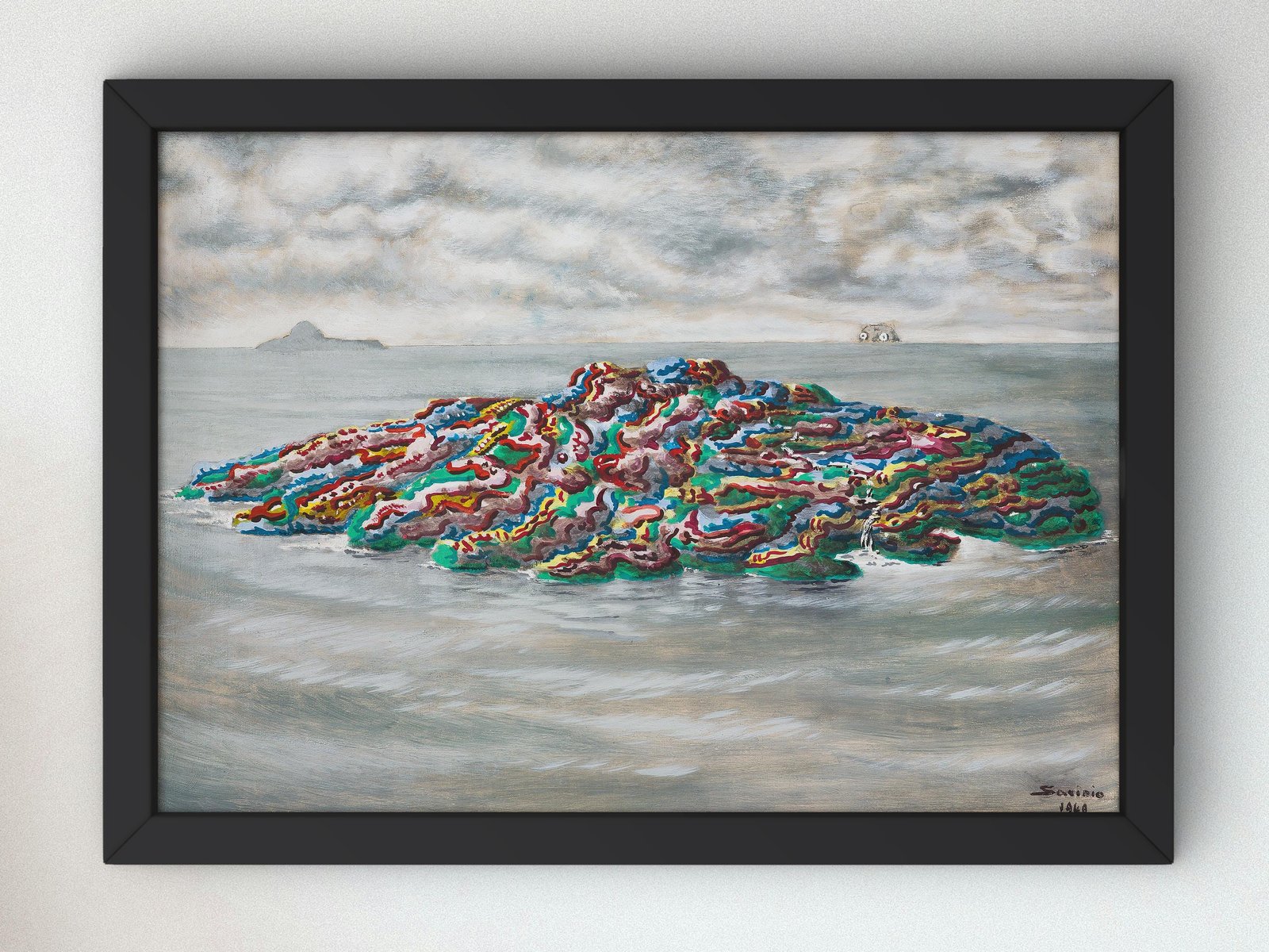 L'Isola Preziosa by Alberto Savinio, 1949, Surrealism and Modern Art, fine art print