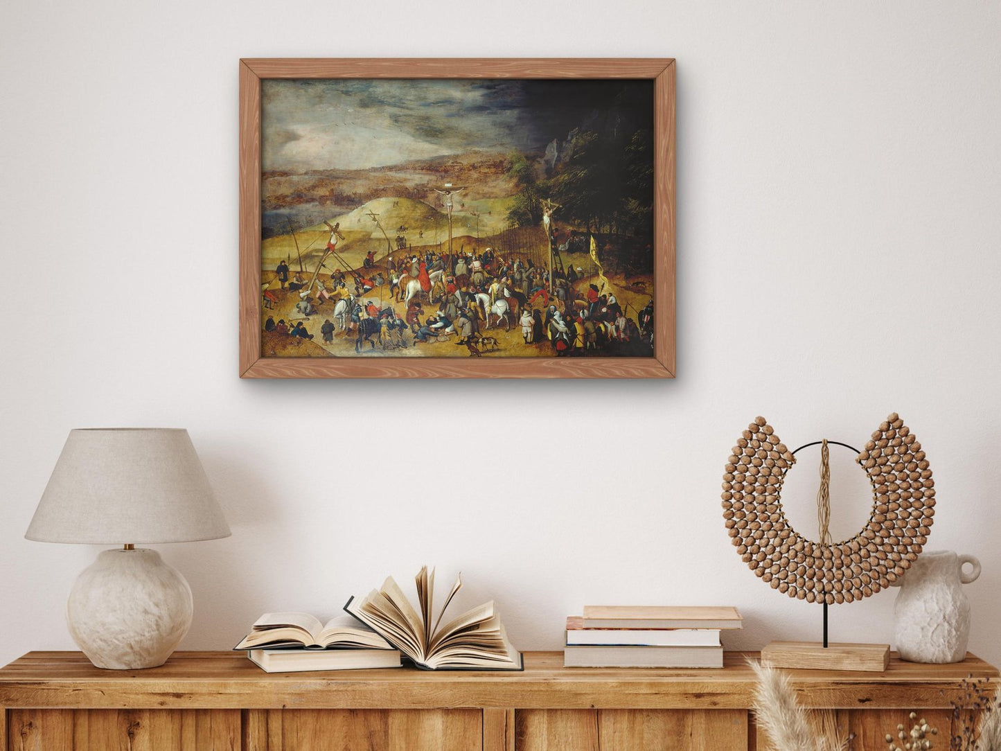 La Crucifixion by Pieter Bruegel the Younger, 1610, Baroque and Chiaroscuro, fine art print