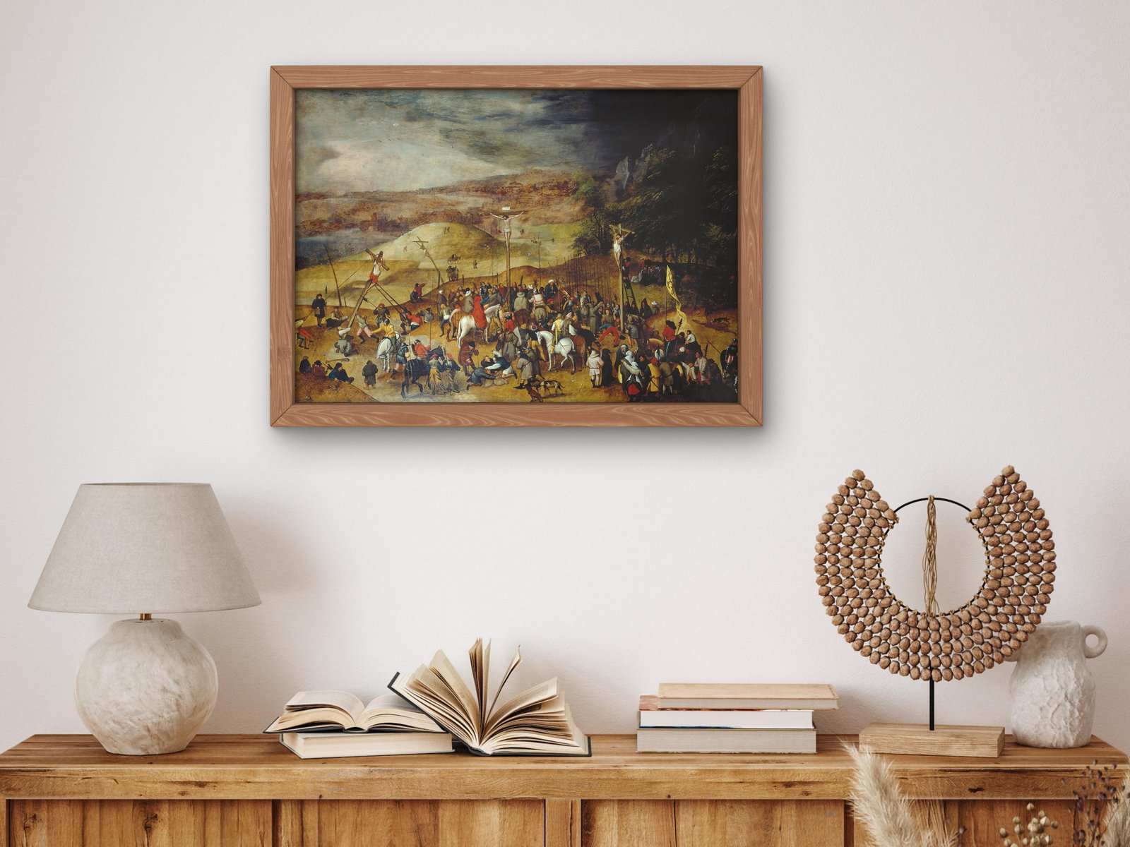 La Crucifixion by Pieter Bruegel the Younger, 1610, Baroque and Chiaroscuro, fine art print