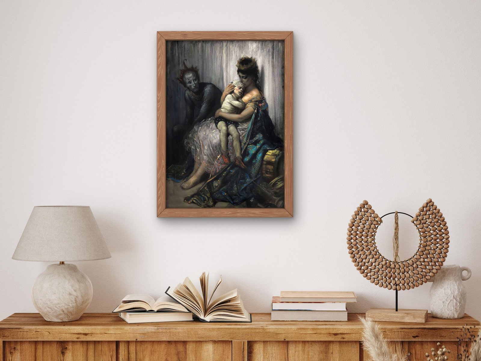 La Famille du Saltimbanque by Gustave Doré, 1874, Romanticism and Classical Landscapes, fine art print