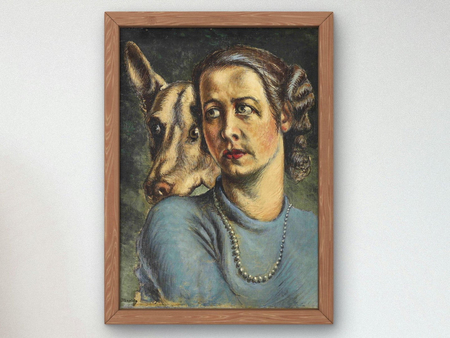 La fedeltà by Alberto Savinio, 1952, Surrealism and Modern Art, fine art print