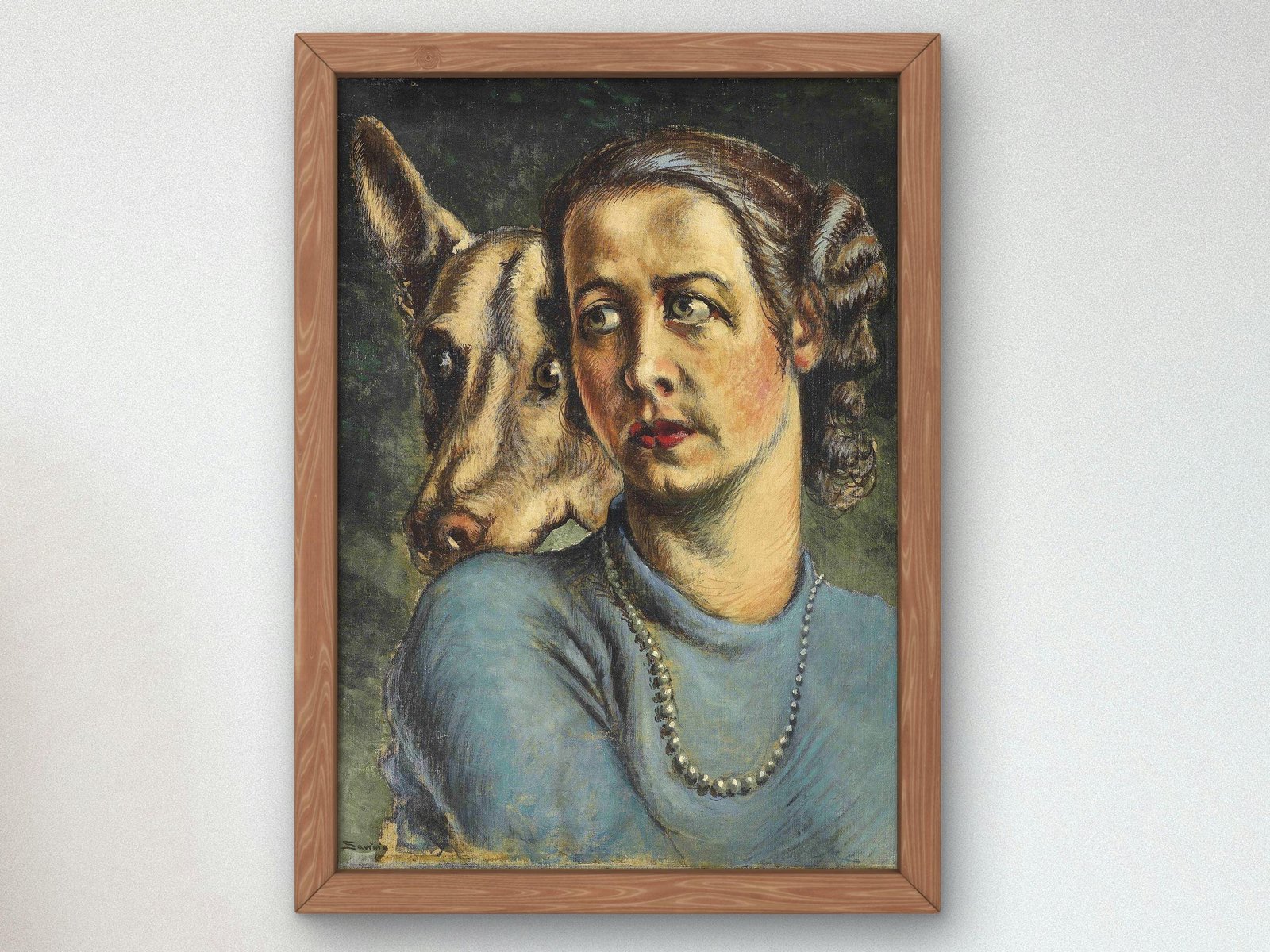 La fedeltà by Alberto Savinio, 1952, Surrealism and Modern Art, fine art print