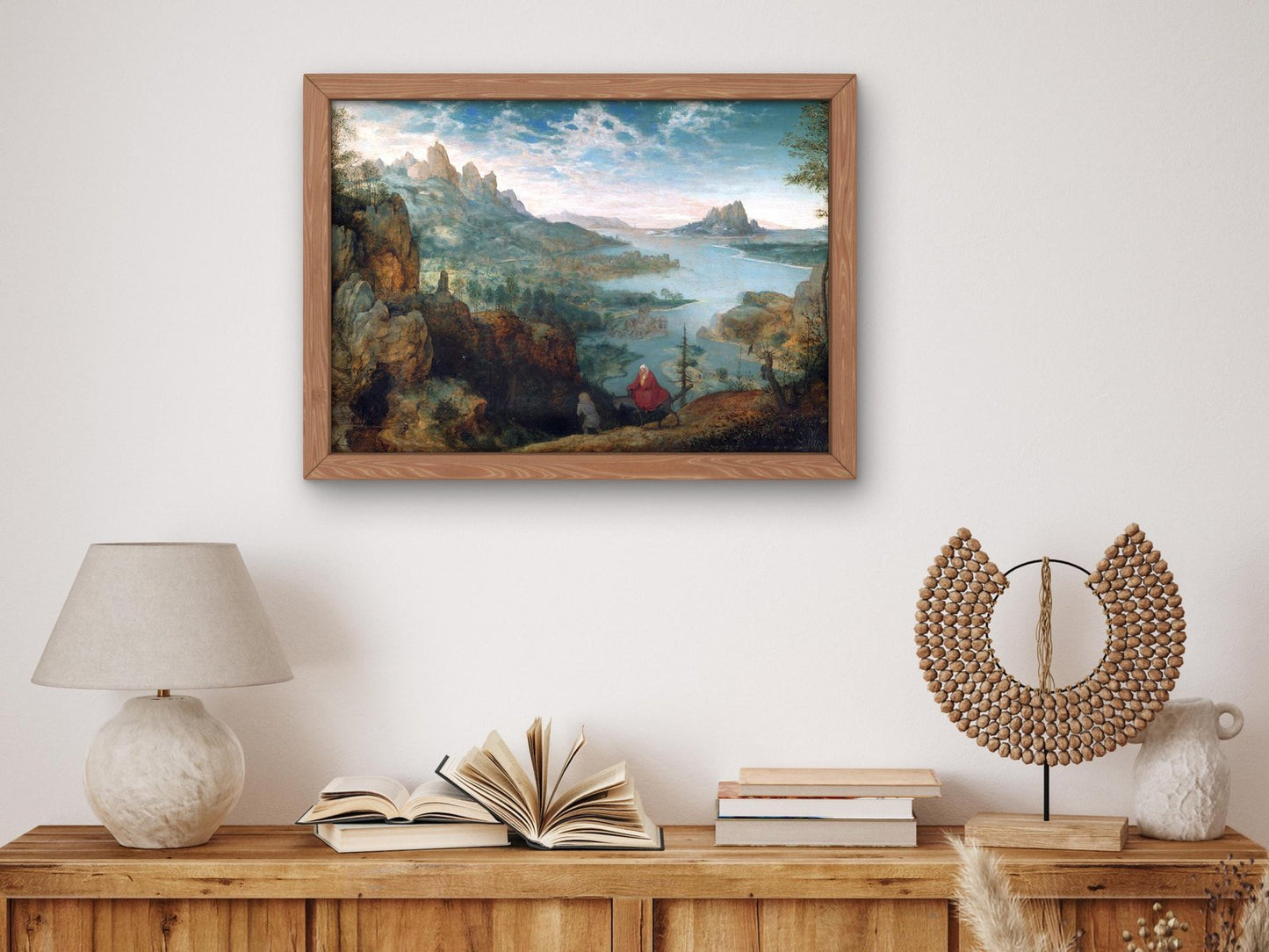 La Fuite en Égypte by Pieter Bruegel the Elder, 1563, Renaissance, fine art print