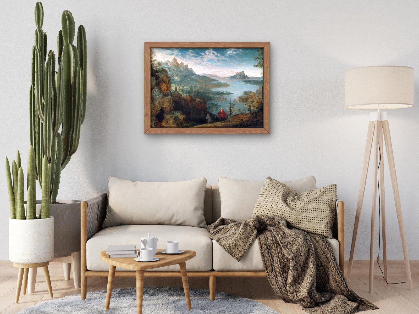 La Fuite en Égypte by Pieter Bruegel the Elder, 1563, Renaissance, fine art print