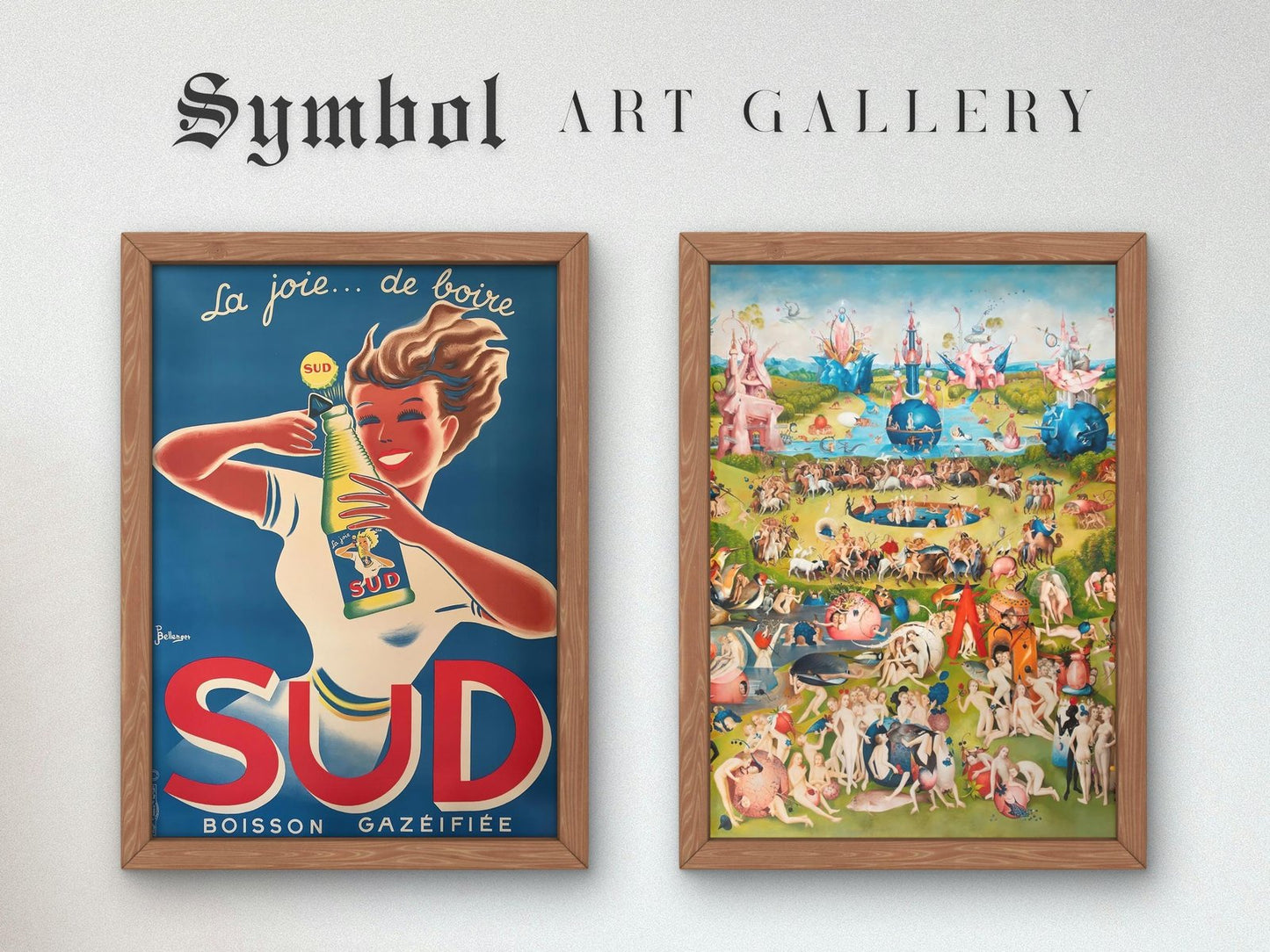 La joie de Boire Sud by P. Bellenger, 1945, Vintage Ads and Posters, fine art print