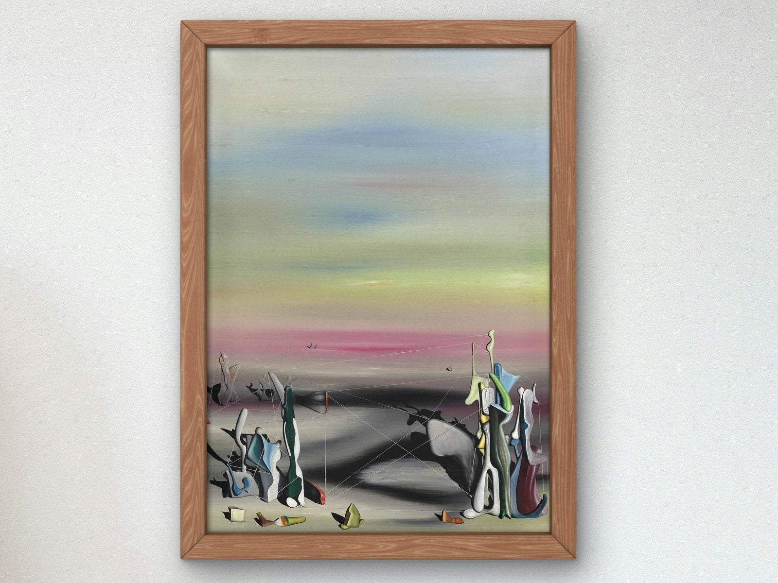 La lumière la solitude by Yves Tanguy, 1940, Surrealism and Modern Art, fine art print