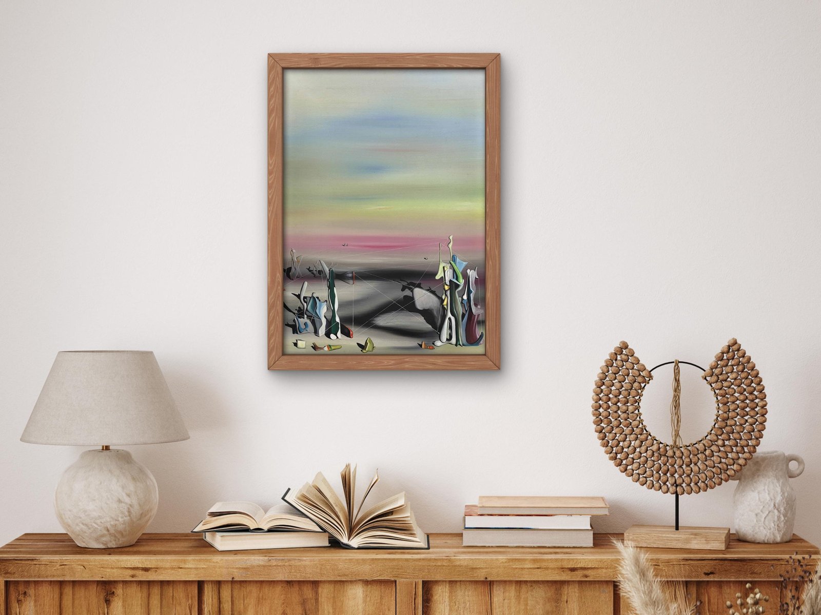 La lumière la solitude by Yves Tanguy, 1940, Surrealism and Modern Art, fine art print
