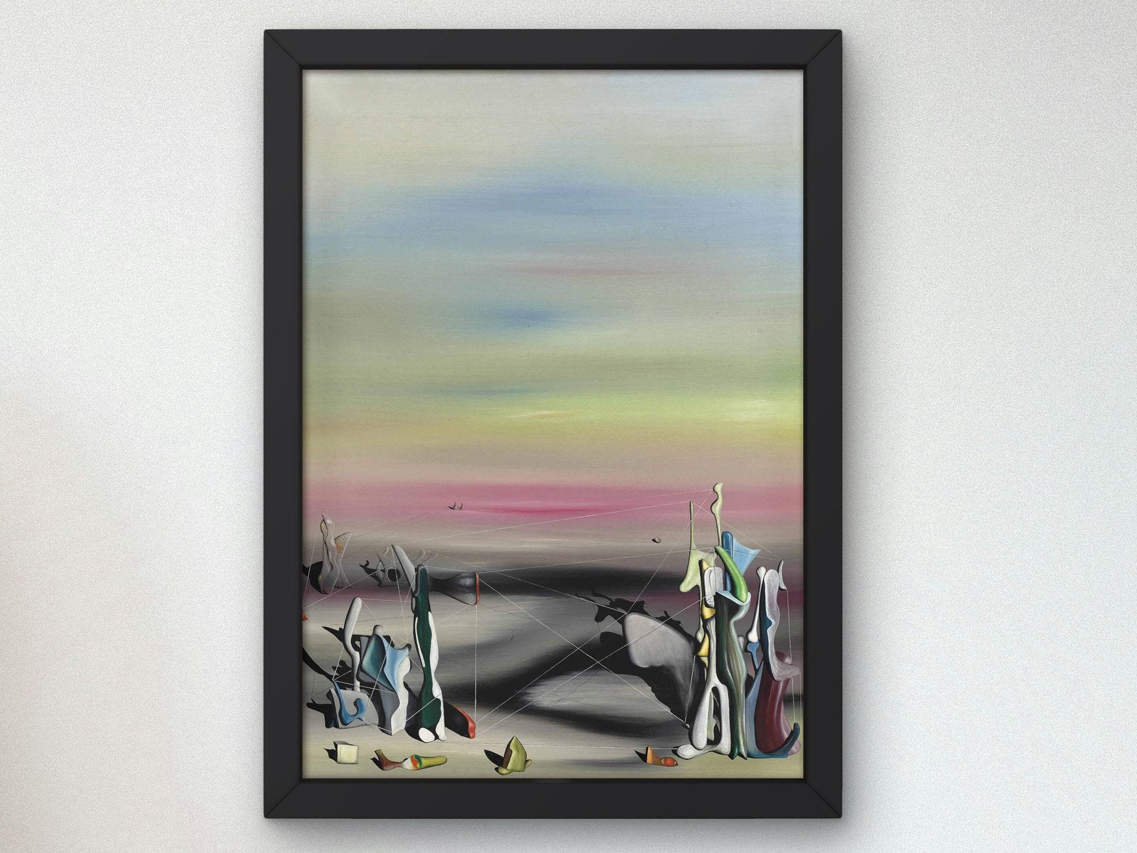 La lumière la solitude by Yves Tanguy, 1940, Surrealism and Modern Art, fine art print