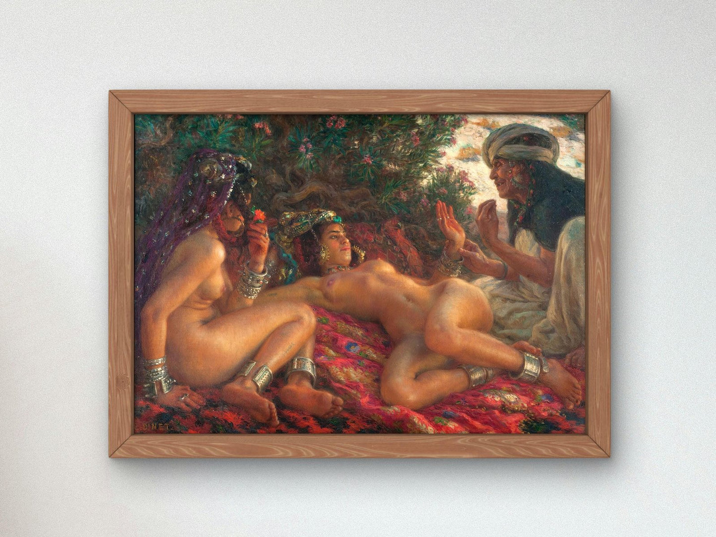 La mensajera de Satanás by Étienne Dinet, 1908, Orientalism and Exoticism, fine art print