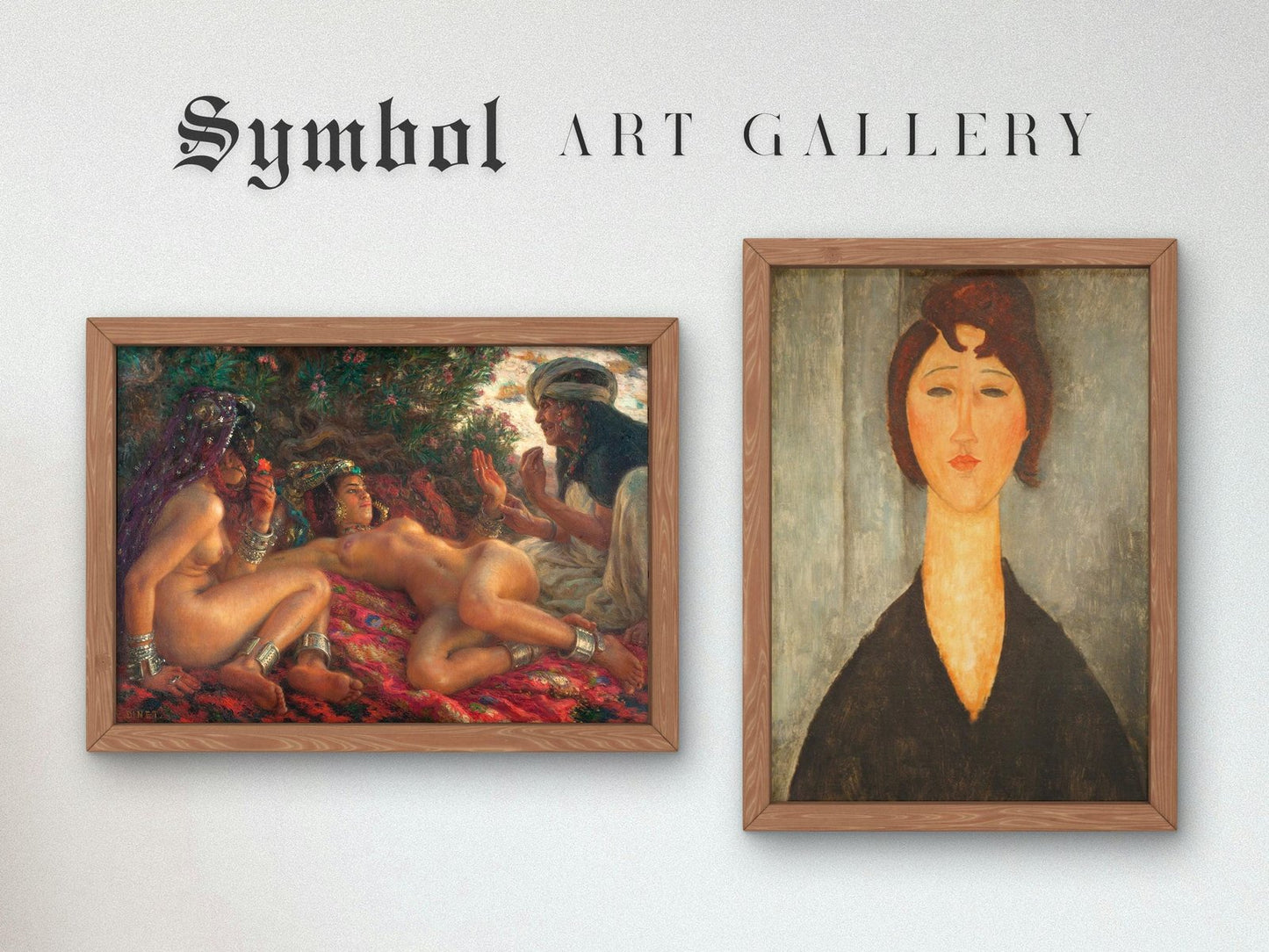 La mensajera de Satanás by Étienne Dinet, 1908, Orientalism and Exoticism, fine art print