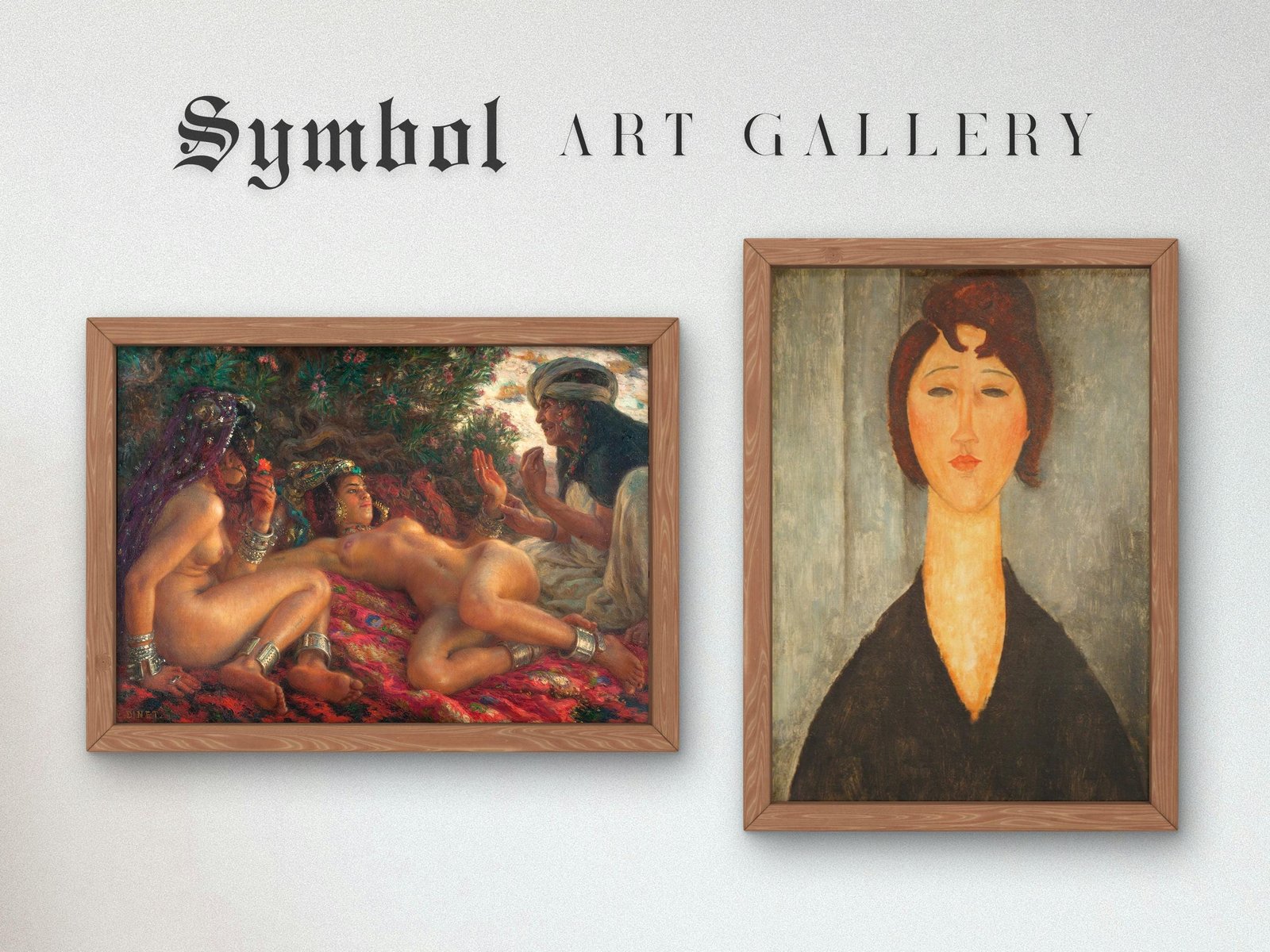 La mensajera de Satanás by Étienne Dinet, 1908, Orientalism and Exoticism, fine art print