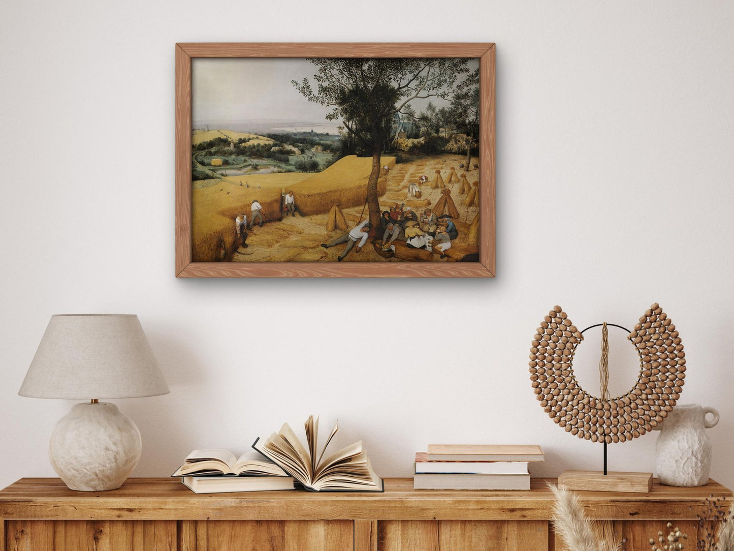 La Moisson by Pieter Bruegel the Elder, 1565, Renaissance, fine art print