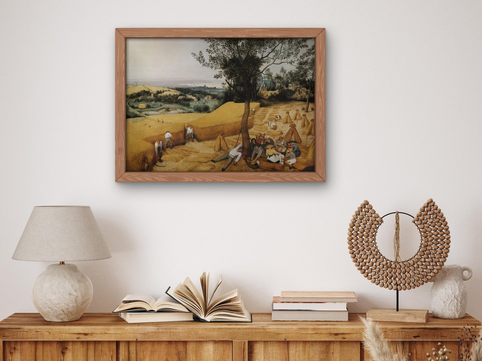 La Moisson by Pieter Bruegel the Elder, 1565, Renaissance, fine art print