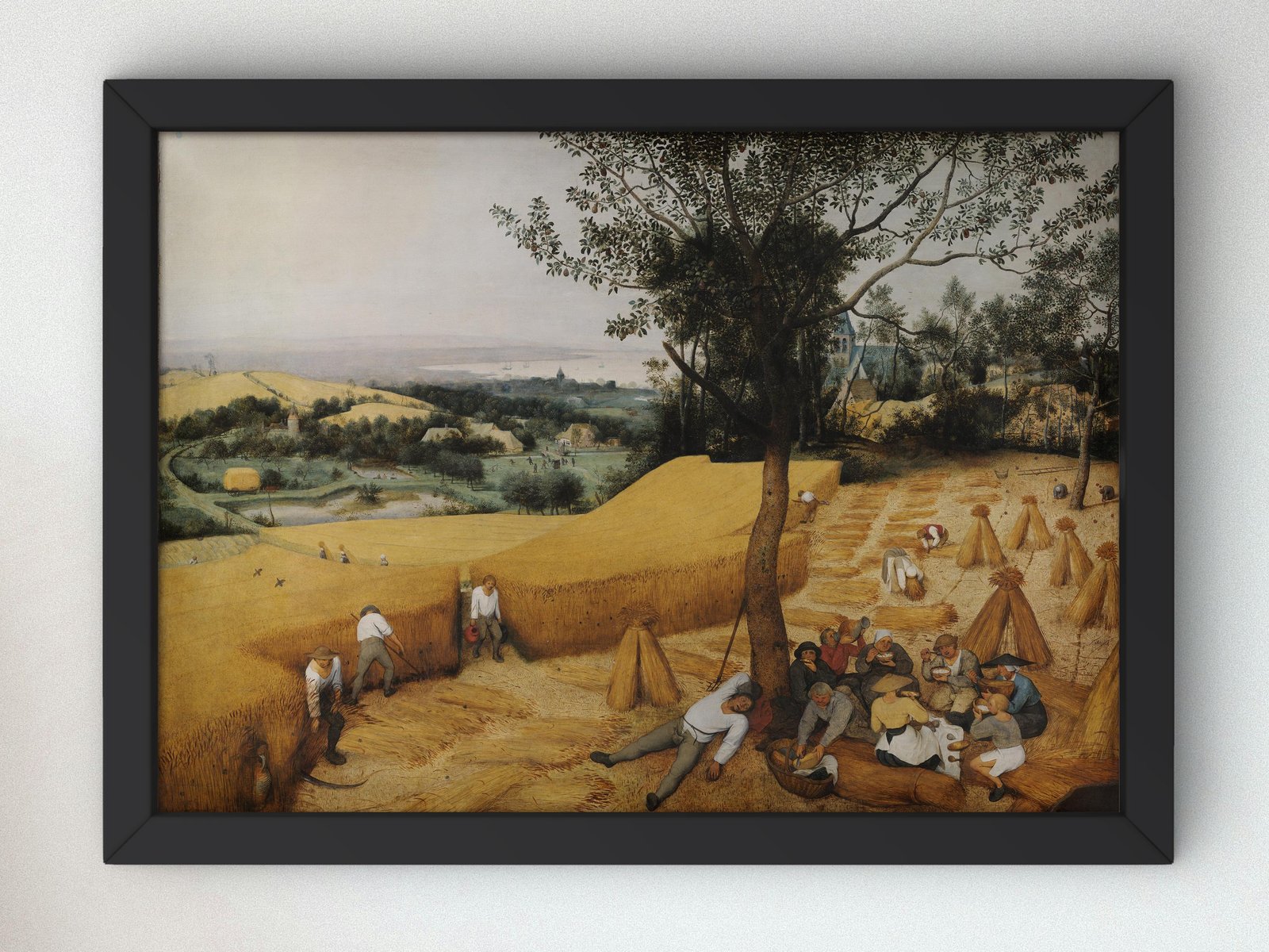 La Moisson by Pieter Bruegel the Elder, 1565, Renaissance, fine art print