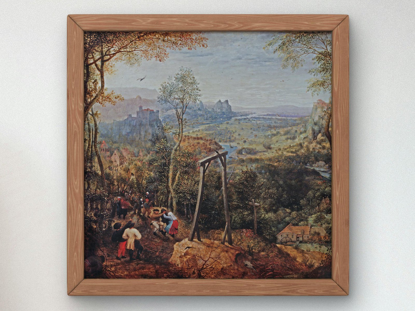 La Pie sur le Gibet by Pieter Bruegel the Elder, 1568, Renaissance, fine art print