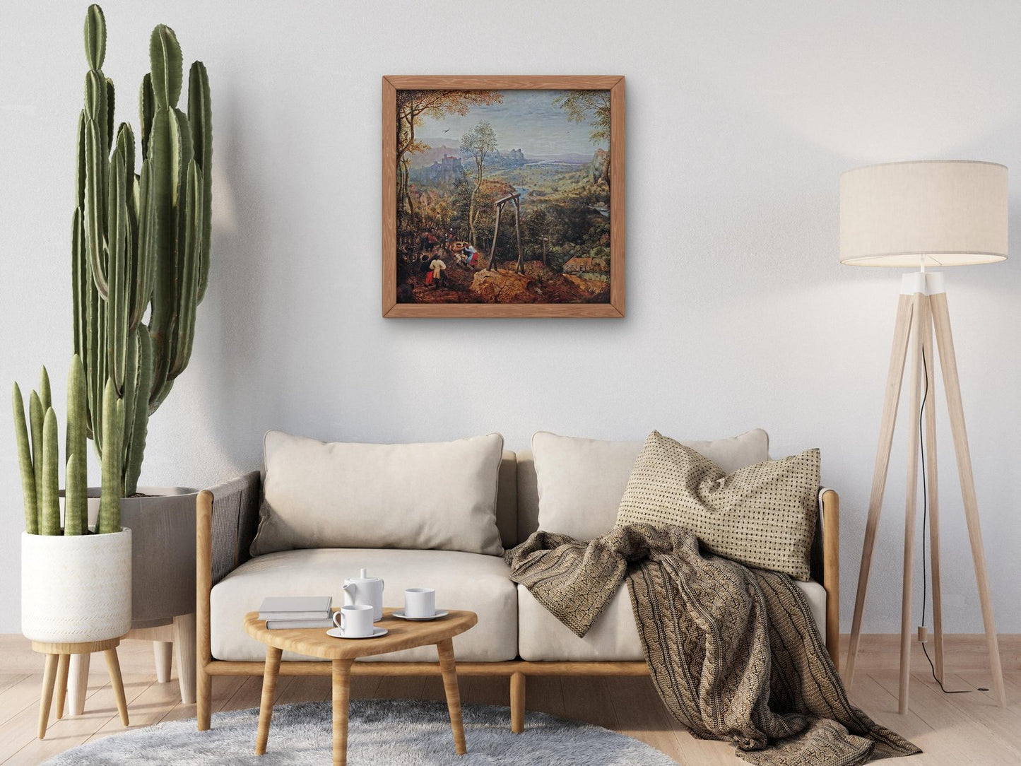 La Pie sur le Gibet by Pieter Bruegel the Elder, 1568, Renaissance, fine art print