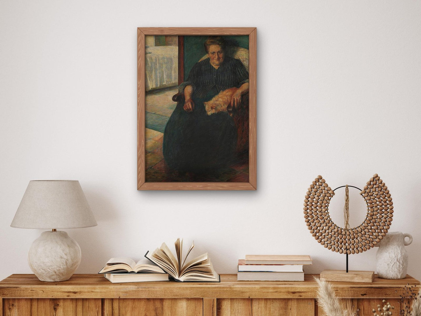 La signora Virginia by Umberto Boccioni, 1905, Futurism and Constructivism, fine art print