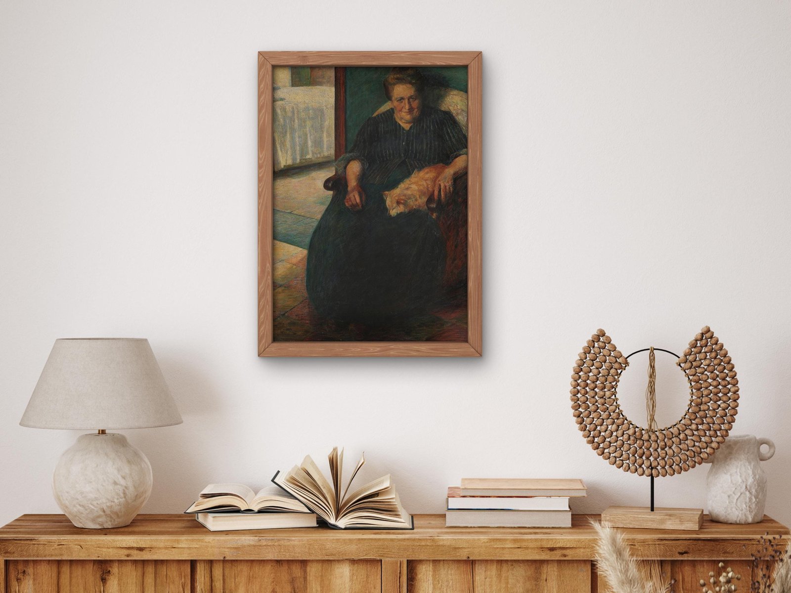 La signora Virginia by Umberto Boccioni, 1905, Futurism and Constructivism, fine art print