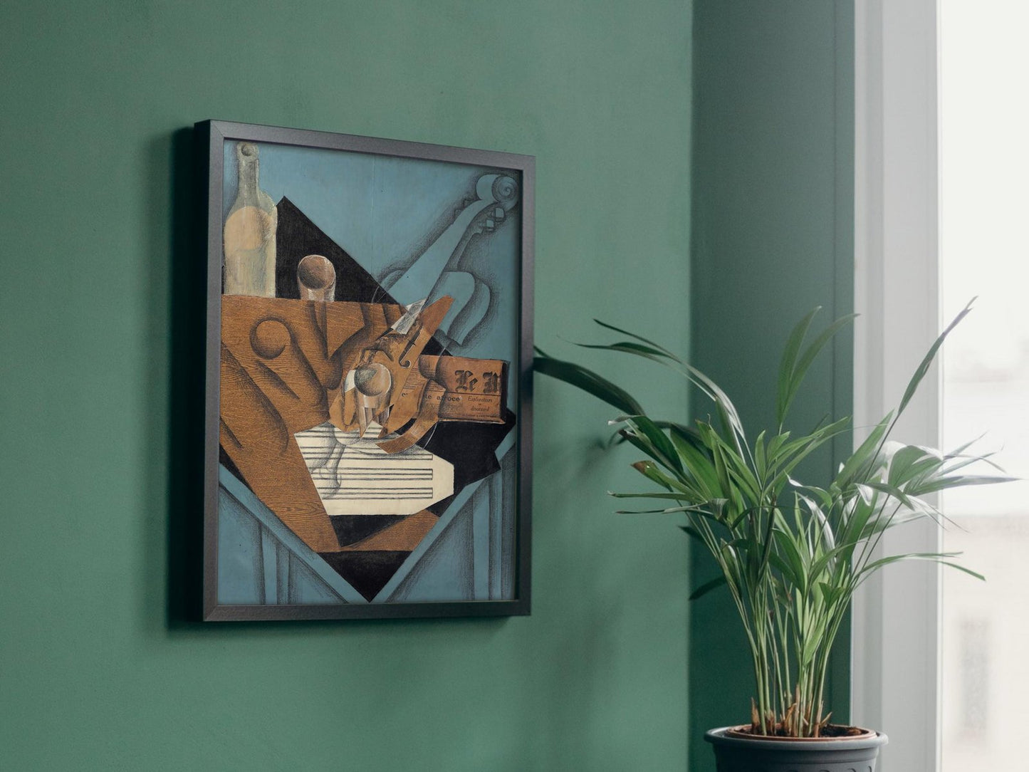 La Table de Musicien by Juan Gris, 1915, Cubism and Abstract Art, fine art print