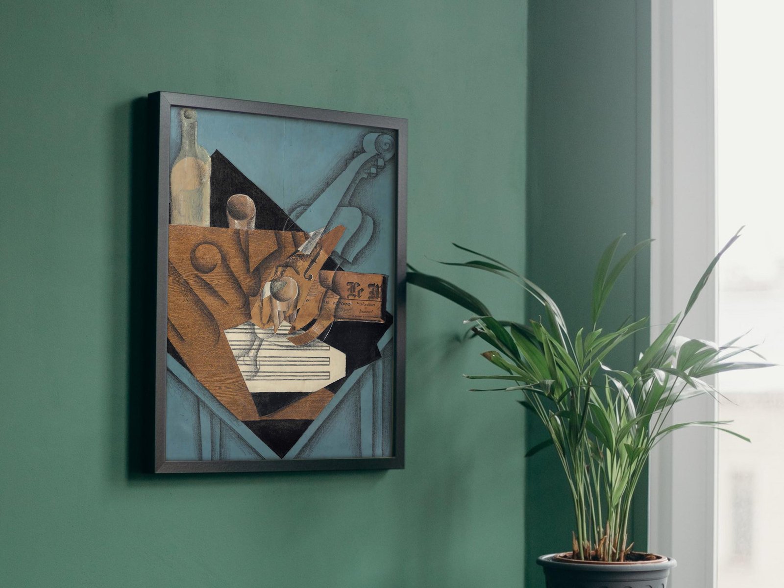 La Table de Musicien by Juan Gris, 1915, Cubism and Abstract Art, fine art print