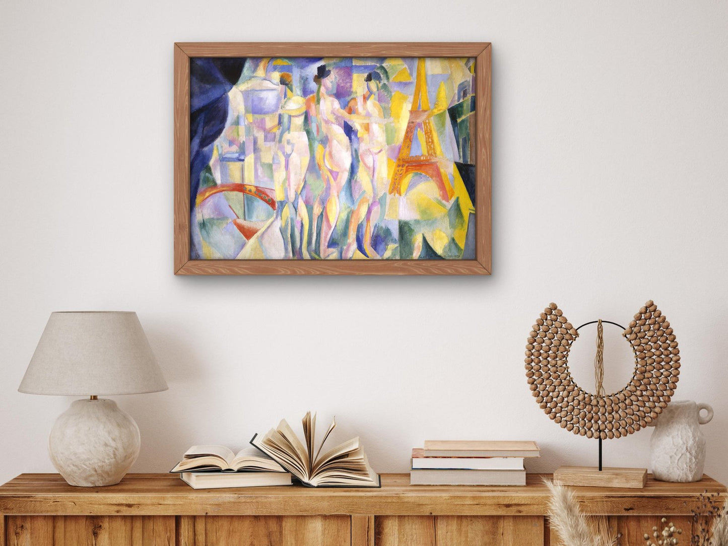 La Ville de Paris by Robert Delaunay, 1911, Cubism and Abstract Art, fine art print