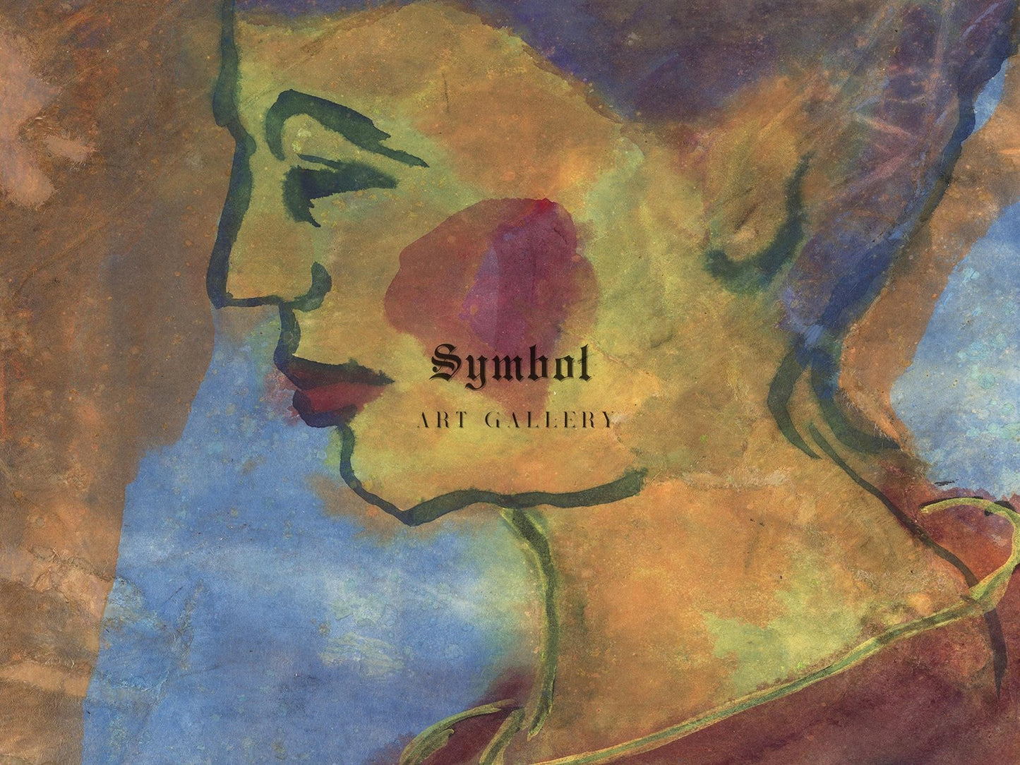 Lady's Portrait by Emil Nolde, 1922, Expressionism and Fauvism, fine art print