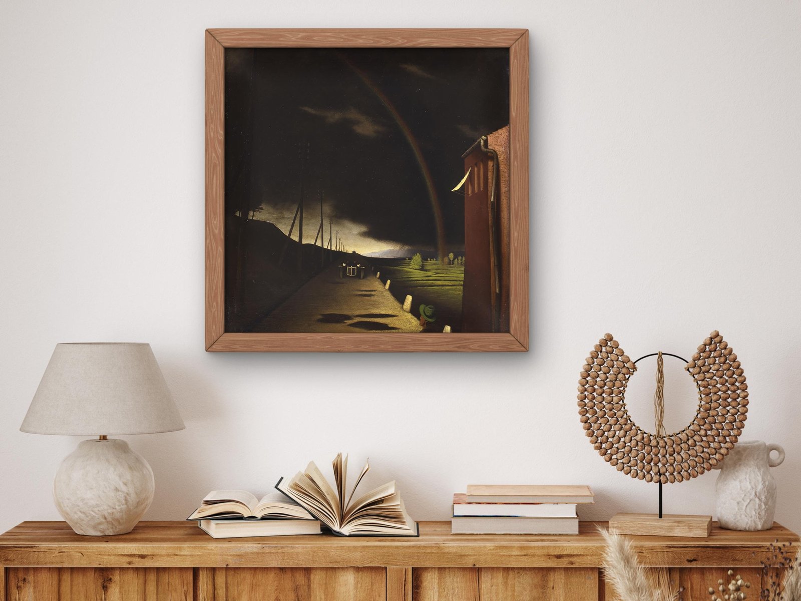 Landscape by Franz Sedlacek, 1931, Art Deco and American Modernism, fine art print