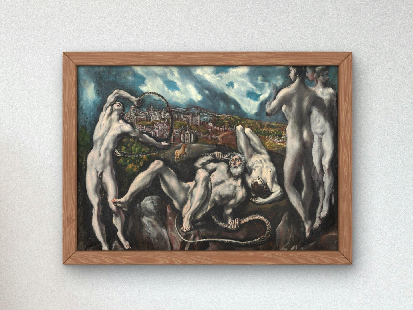 Laocoön by El Greco, 1610, Baroque and Chiaroscuro, fine art print
