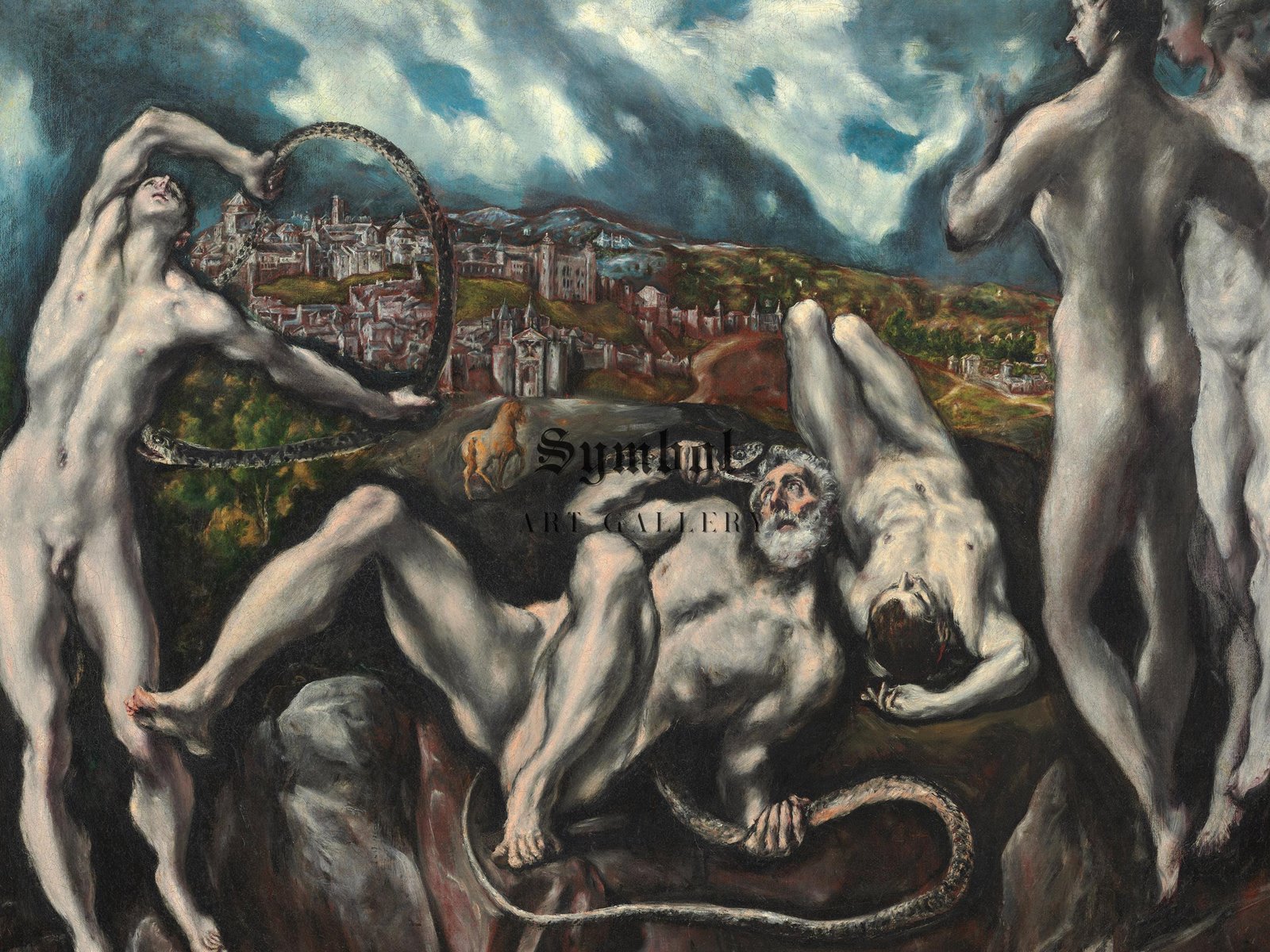 Laocoön by El Greco, 1610, Baroque and Chiaroscuro, fine art print