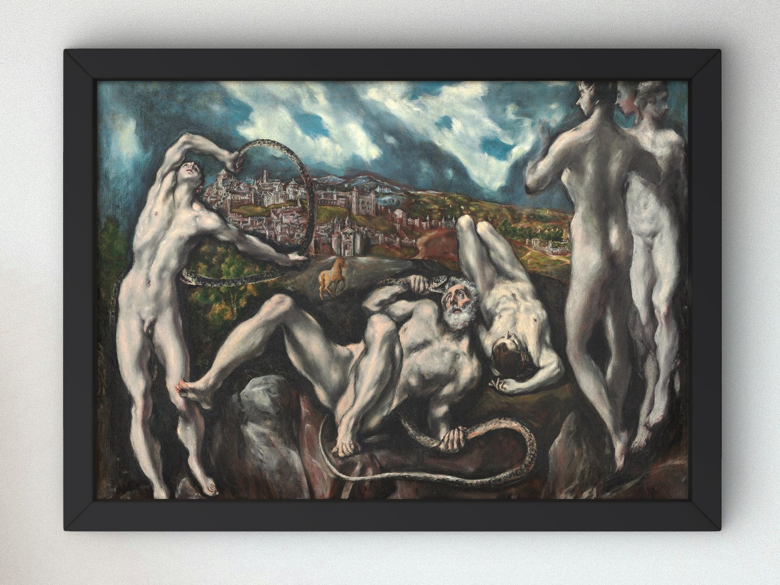 Laocoön by El Greco, 1610, Baroque and Chiaroscuro, fine art print