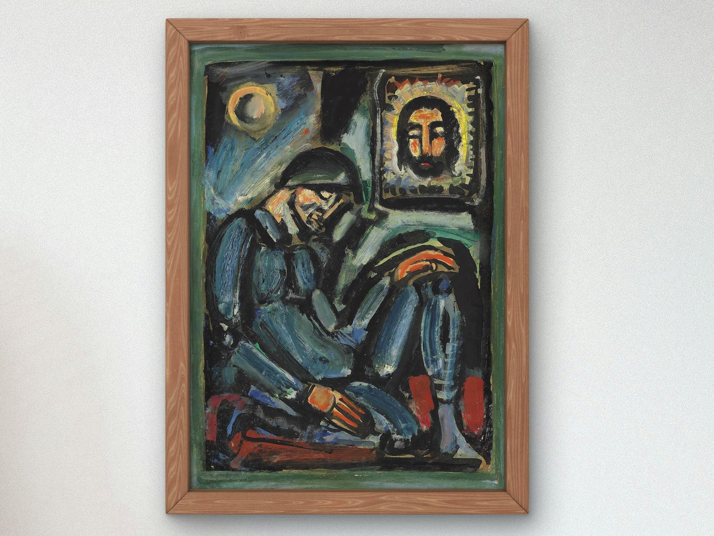 Le Blesse III by Georges Rouault, 1958, Expressionism and Fauvism, fine art print