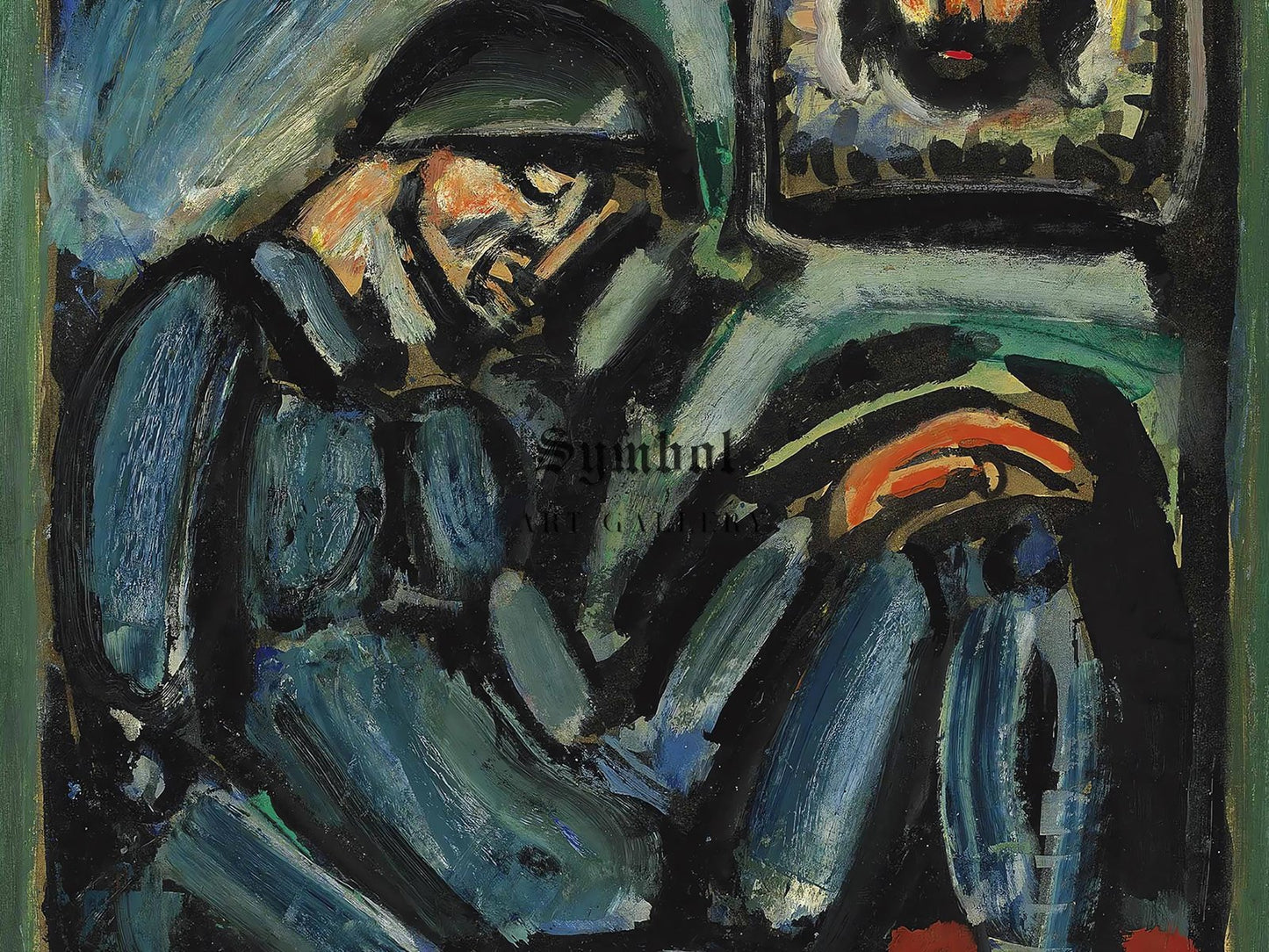 Le Blesse III by Georges Rouault, 1958, Expressionism and Fauvism, fine art print