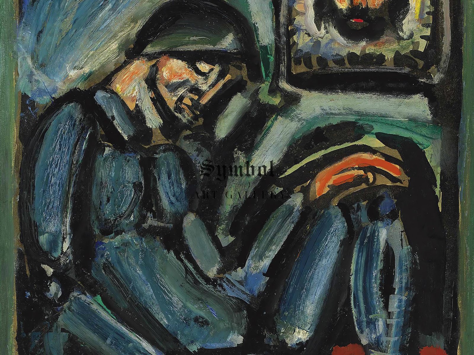 Le Blesse III by Georges Rouault, 1958, Expressionism and Fauvism, fine art print
