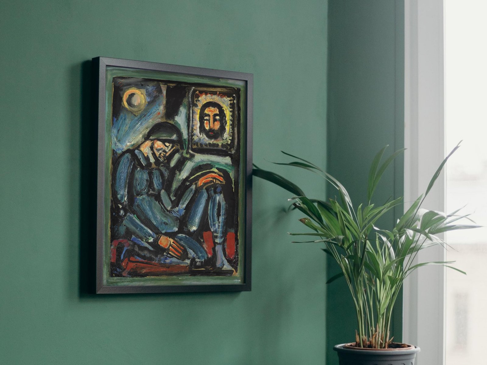 Le Blesse III by Georges Rouault, 1958, Expressionism and Fauvism, fine art print
