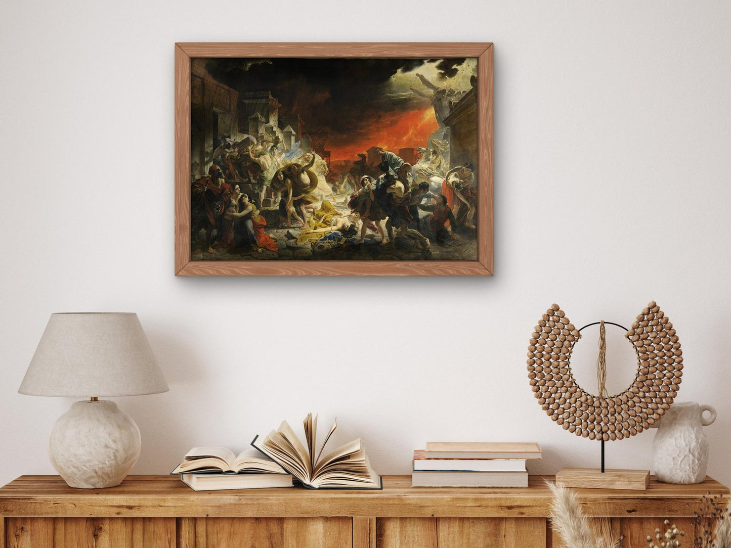 The Last Day of Pompeii by Karl Briullov, 1830, Romanticism and Classical Landscapes, fine art print