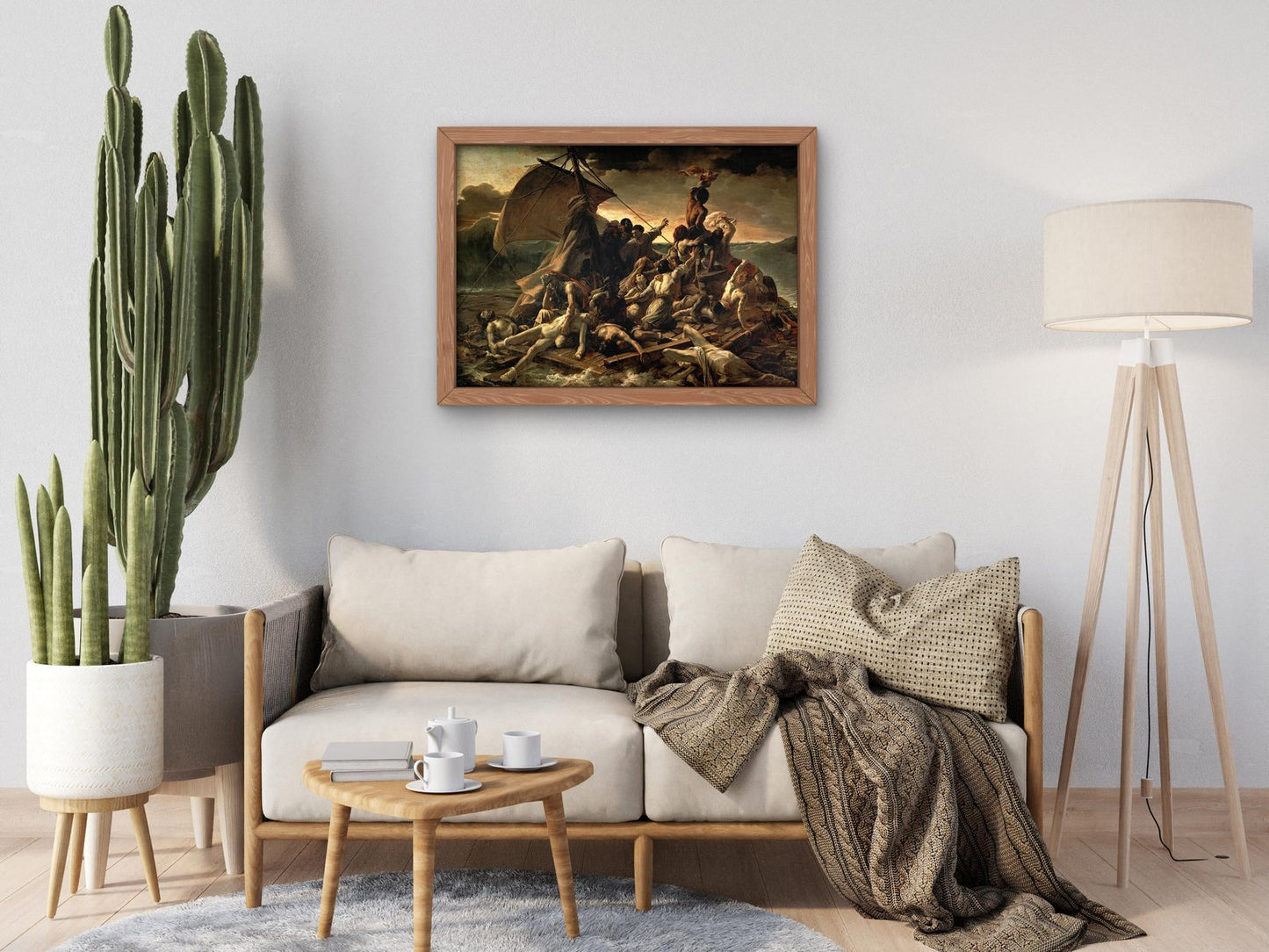 Le Radeau de la Méduse by Théodore Géricault, 1819, Romanticism, fine art print
