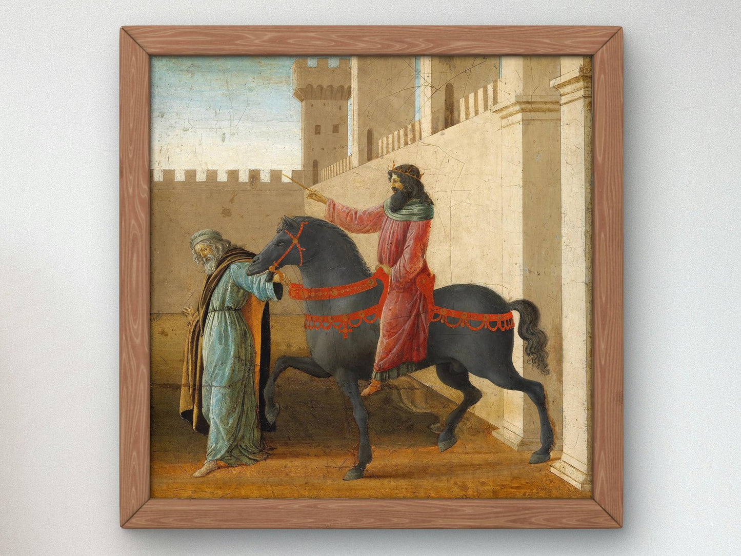 Le Triomphe de Mardochée by Sandro Botticelli, 1475, Renaissance, fine art print