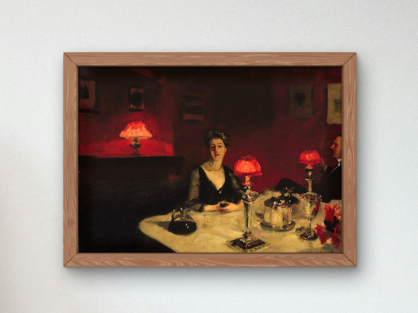 Le verre de porto by John Singer Sargent, 1884, Realism and Naturalism, fine art print