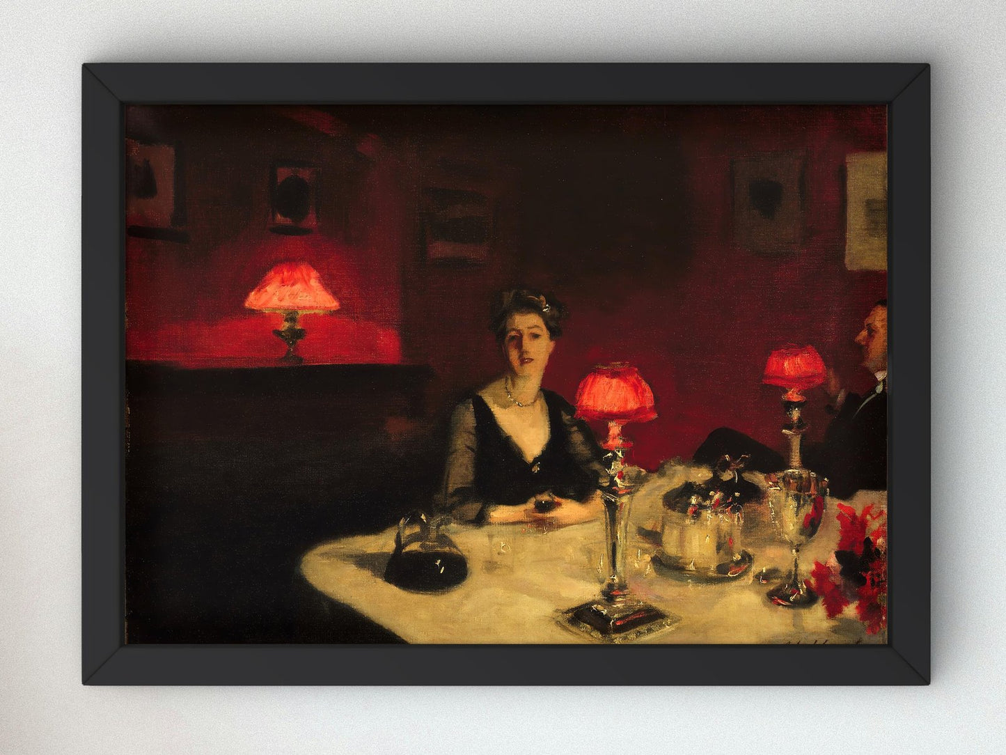 Le verre de porto by John Singer Sargent, 1884, Realism and Naturalism, fine art print