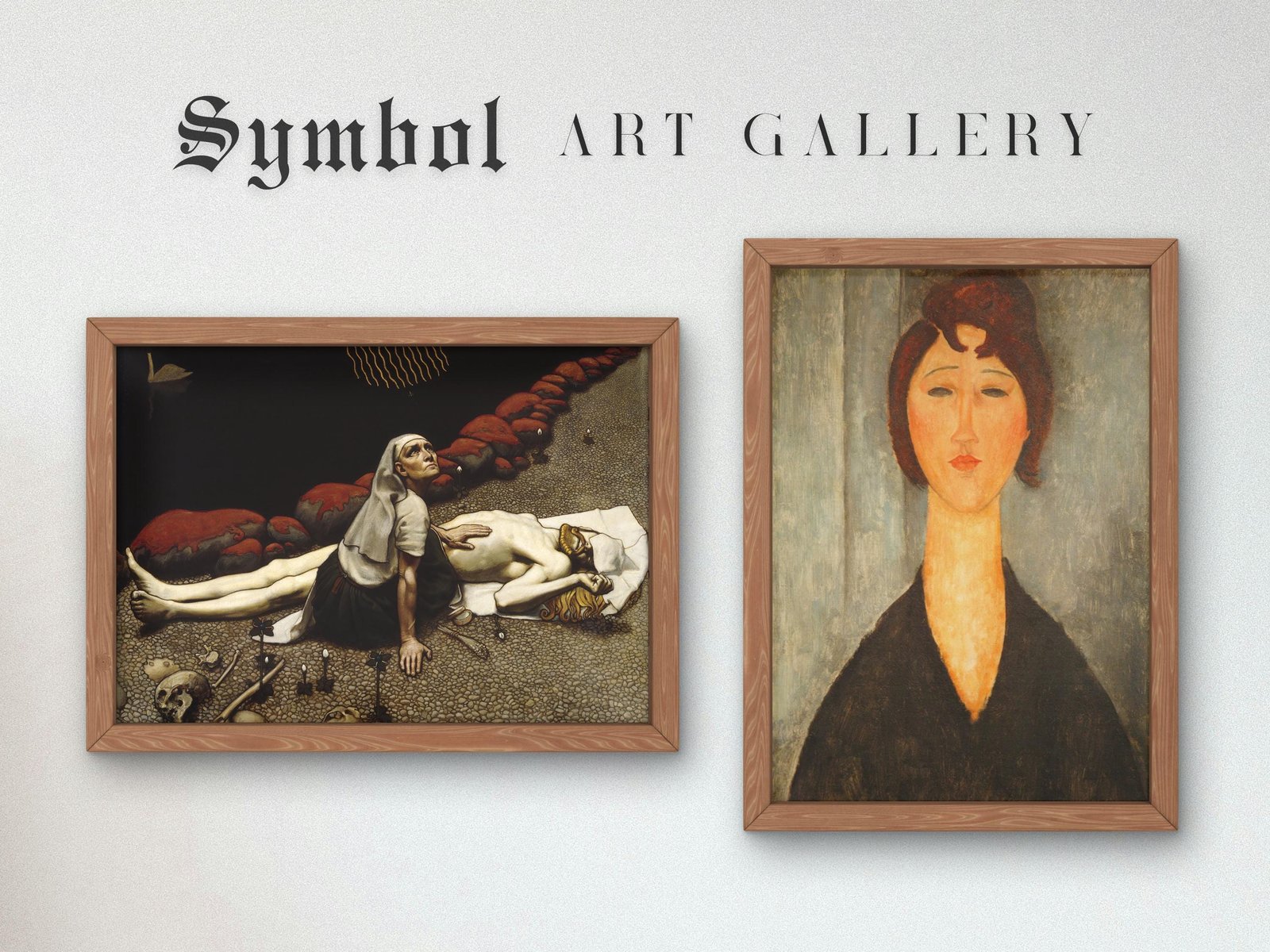 Lemminkainen's Mother by Akseli Gallen-Kallela, 1897, Art Nouveau and Belle Époque, fine art print