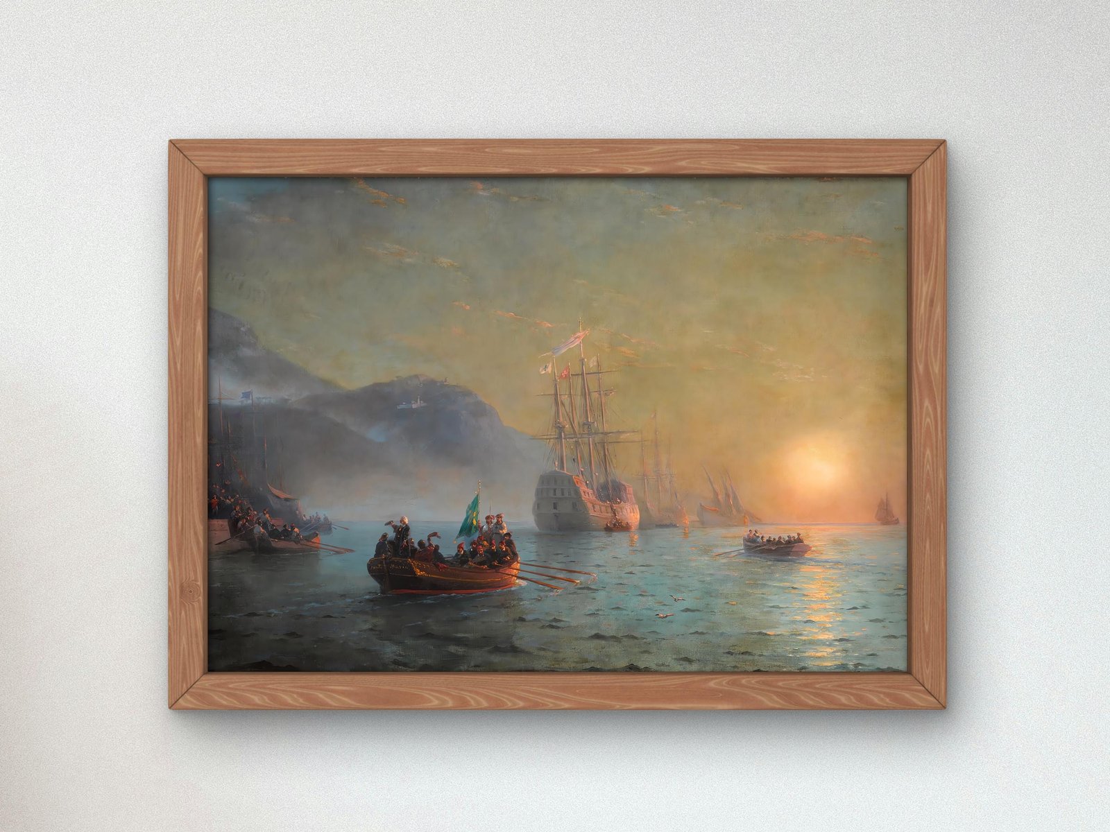 Les adieux de Colomb by Ivan Aivazovsky, 1850, Romanticism and Classical Landscapes, fine art print