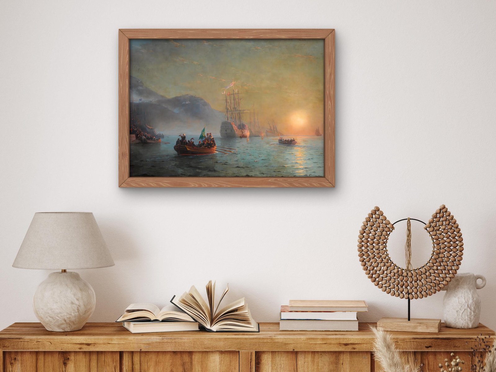 Les adieux de Colomb by Ivan Aivazovsky, 1850, Romanticism and Classical Landscapes, fine art print