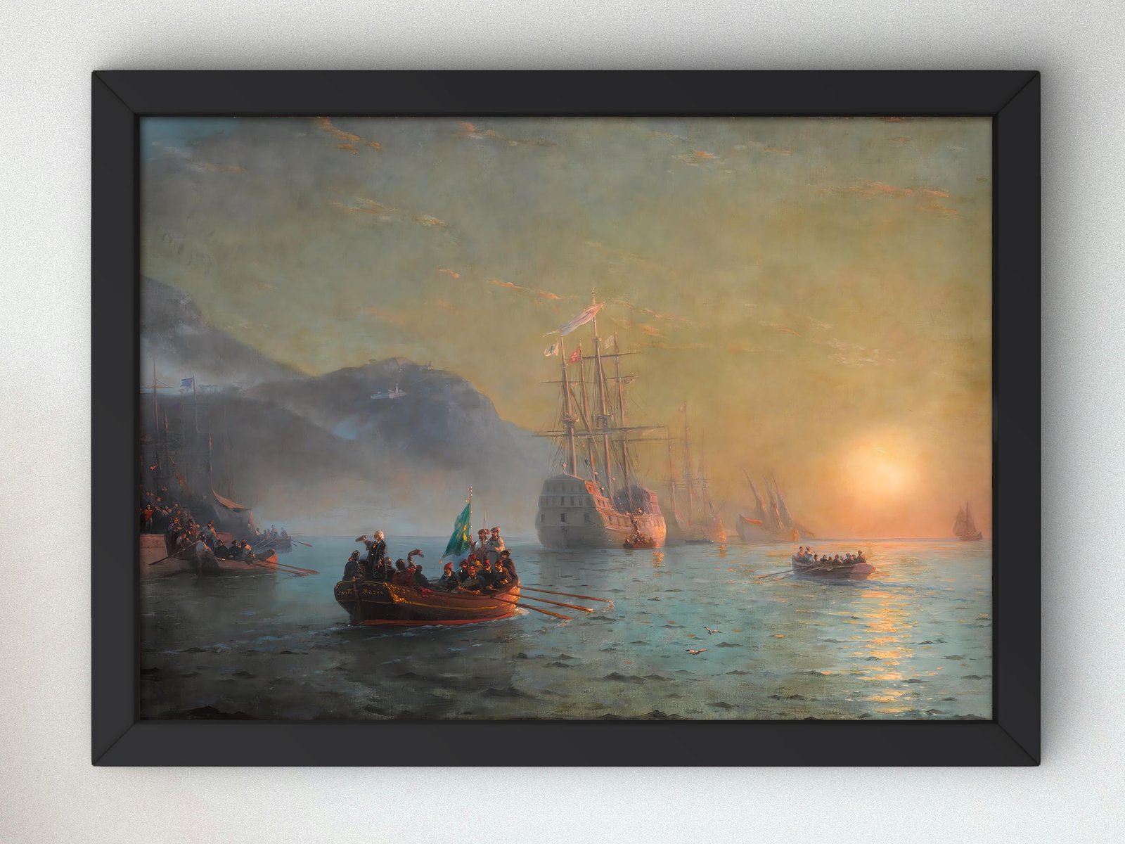 Les adieux de Colomb by Ivan Aivazovsky, 1850, Romanticism and Classical Landscapes, fine art print