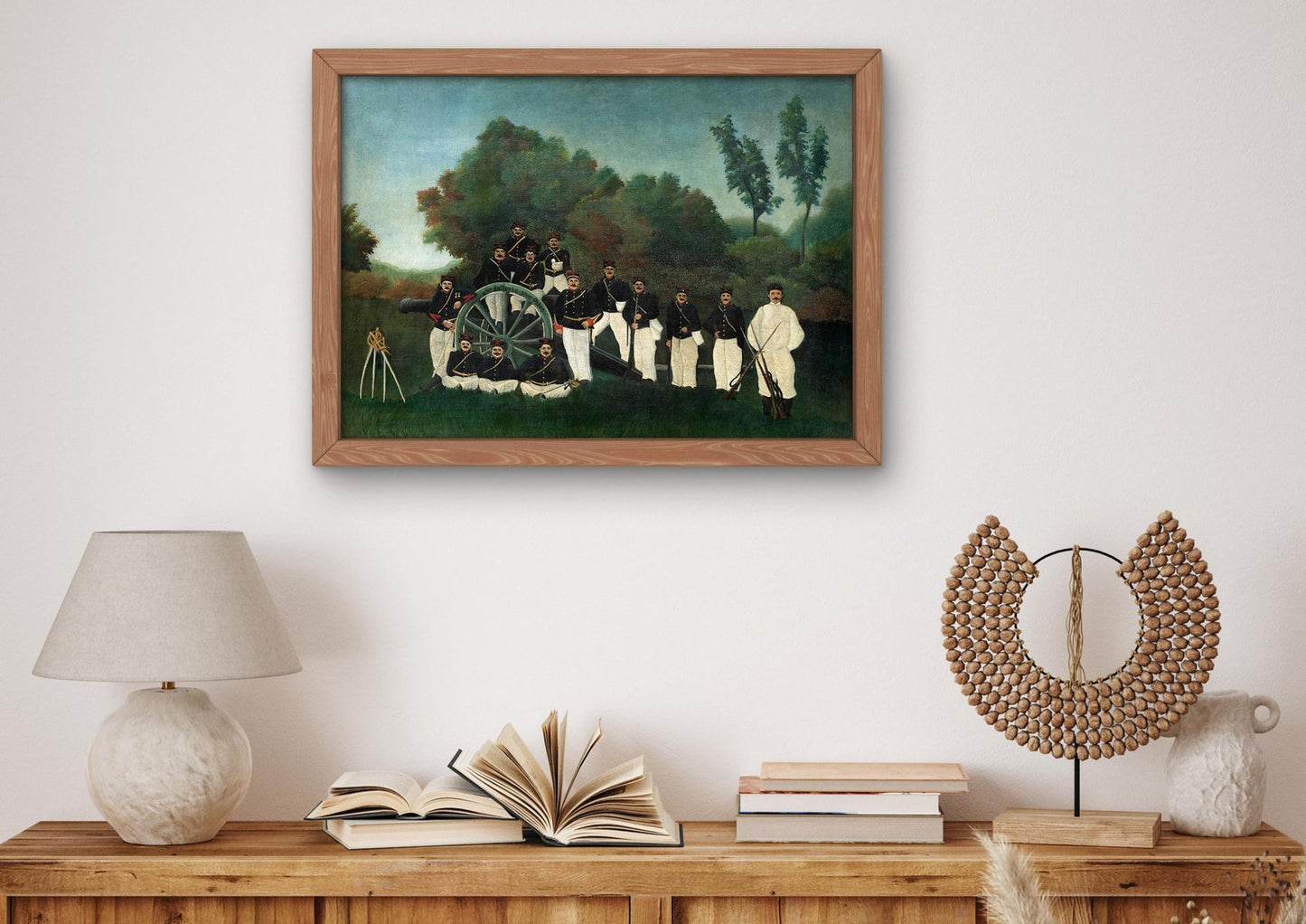 Les Artilleurs by Henri Rousseau, 1893, Post-Impressionism, fine art print