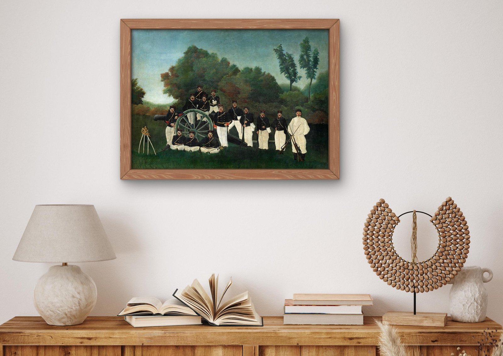 Les Artilleurs by Henri Rousseau, 1893, Post-Impressionism, fine art print