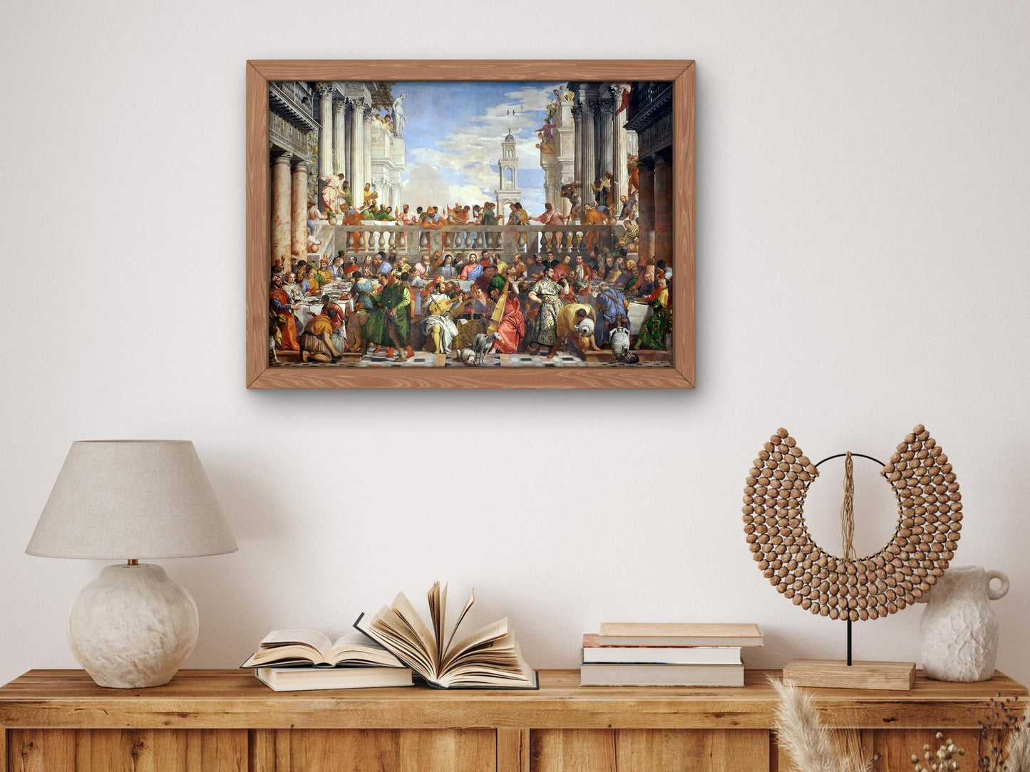 Les Noces de Cana by Paolo Veronese, 1563, Renaissance, fine art print